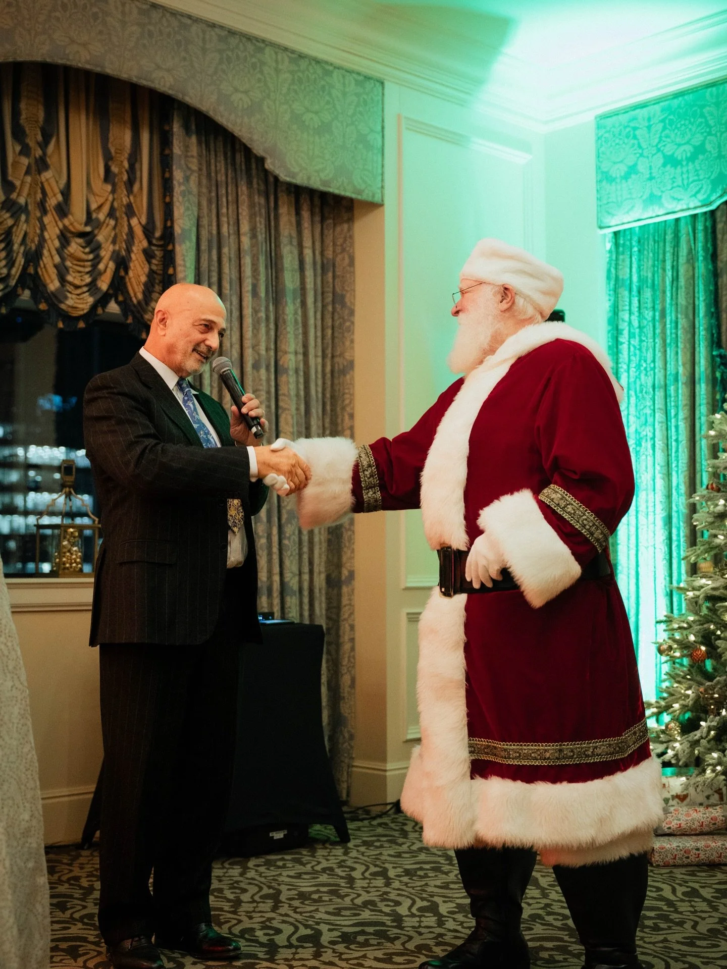 Last week&rsquo;s holiday party was one for the books! 🎄✨ We gathered at the @fairmontroyalyork to celebrate a year of hard work and major milestones.

We even had a surprise visit from Santa himself! 🎅🏼He heard the TTI Travel team has been extra 