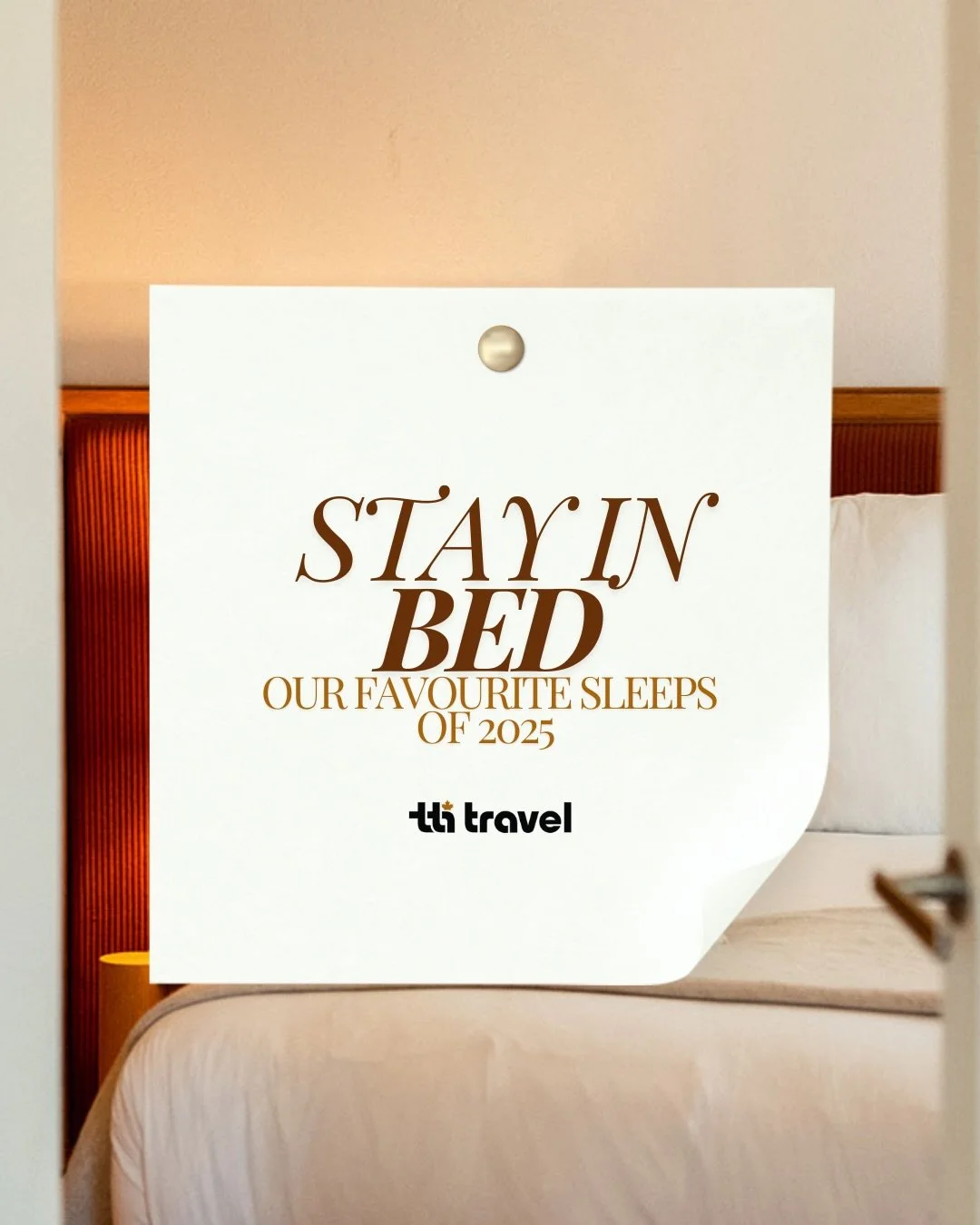 Still dreaming of 2025 ☁️✨🛌💤💭🌙

They say you can&rsquo;t take the hotel bed home with you, but we certainly tried! From Pillow menus to sea sounds and even rooms with no TV for total zen, here are the rooms we got the best sleep 😴 

Ready to fin