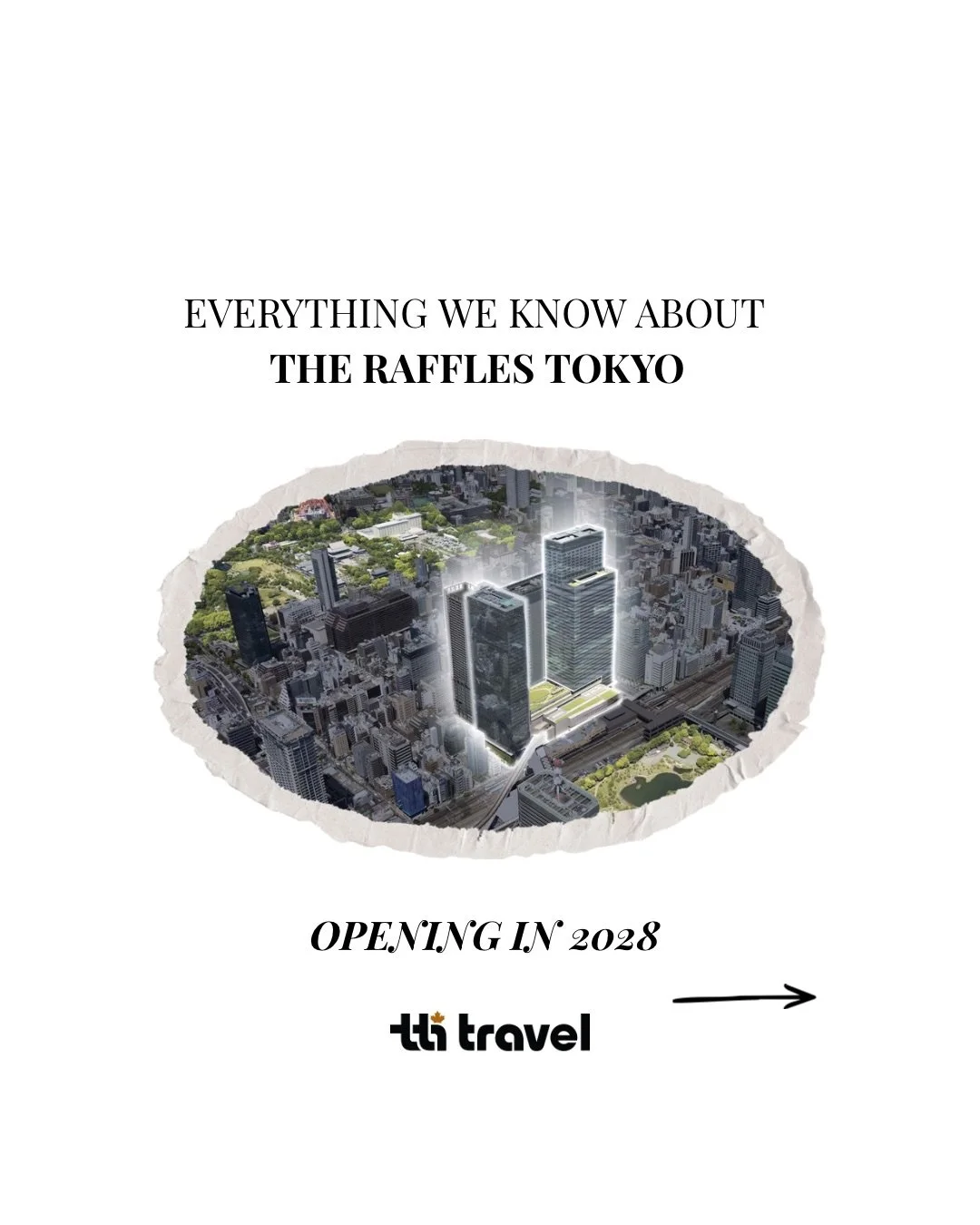 The legendary @raffleshotels name is coming to Japan. 🇯🇵✨

Slating for a 2028 debut, Raffles Tokyo will occupy the top 46 floors of the new World Trade Center in Hamamatsuchō. With only 130 rooms and 27 suites, this landmark opening promises an int