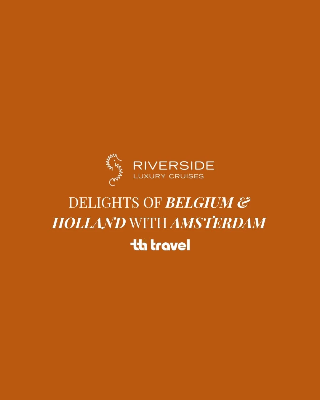 From the medieval spires of Ghent to the vibrant tulip fields of the Keukenhof @riversidecruises has mastered the art of the springtime escape 🥨🇧🇪🌷🚤🍻🇳🇱🏰

Book your spring 2027 sailing with a TTI Advisor and unlock an additional &euro;200.00 