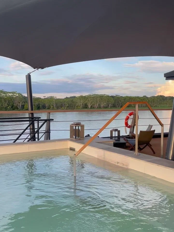 Details aboard the Aqua Nera @aqua_expeditions 🦥

#LuxuryTravel #AmazonRiver #PeruTravel #TransformativeTravel #TTITravel