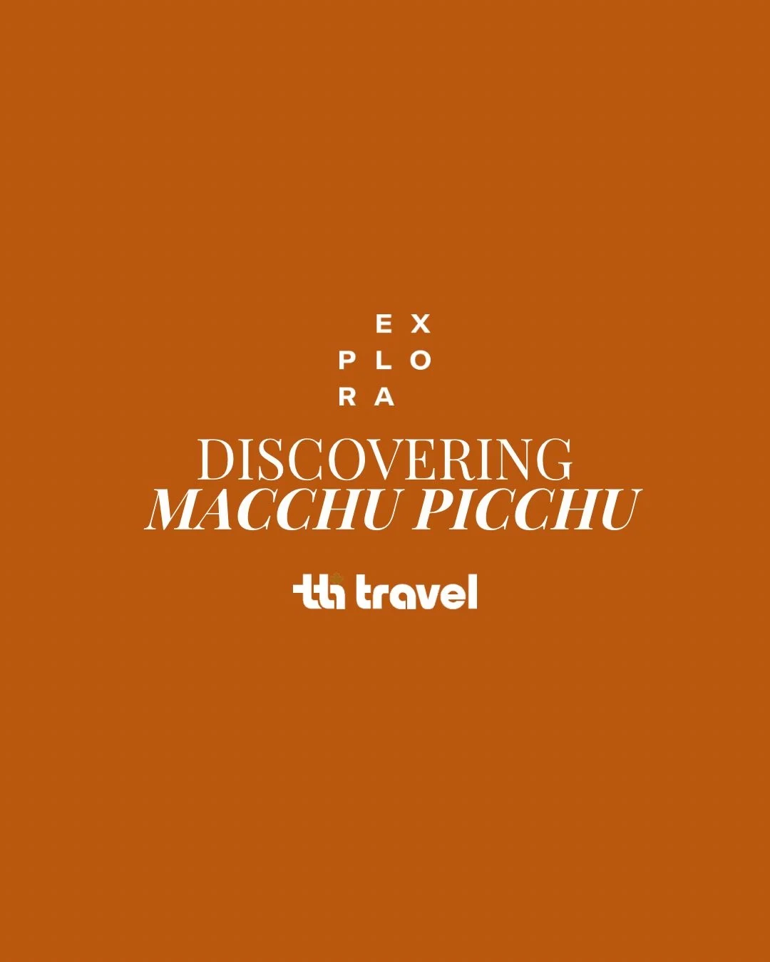 Machu Picchu is on everyone&rsquo;s bucket list, but experiencing it with @exploratravel ? That&rsquo;s next level🇵🇪

TTI Advisor Helen Caulfield just got back from the Sacred Valley and is still dreaming of the views, the hikes, and the incredible