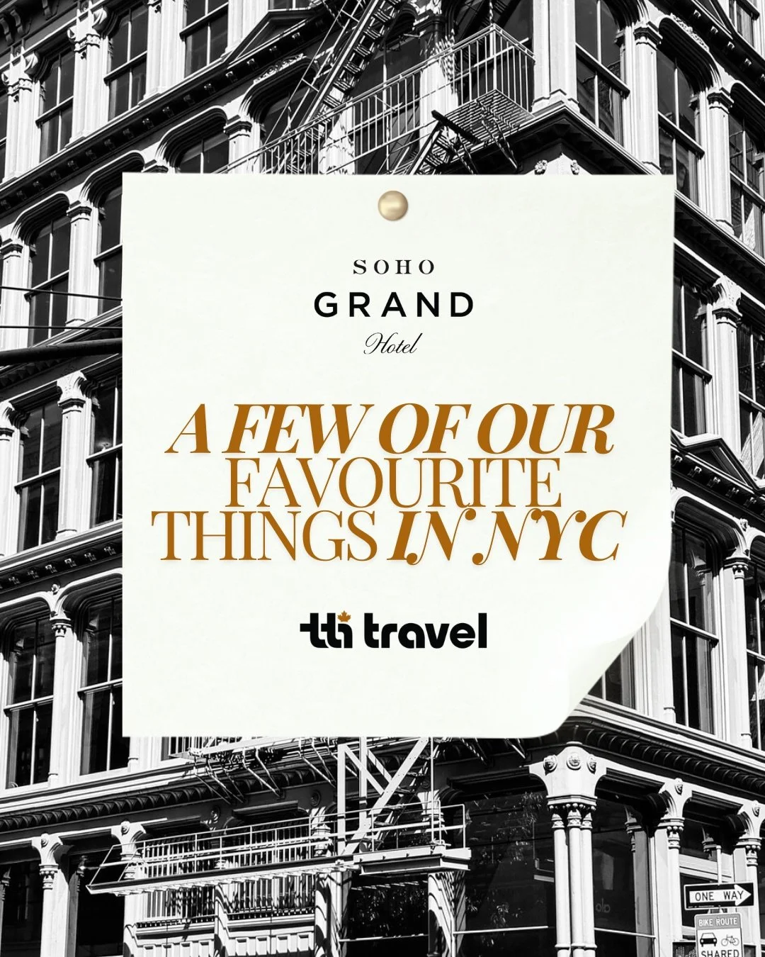 The hottest address in SoHo is @sohograndhotel 

The vibe here is effortless. Sip cocktails at The Grand Bar, catch the vinyl set in The Club Room or wake up and catch breakfast in the Soho Diner, this hotel&rsquo;s iconic outlets are destinations in