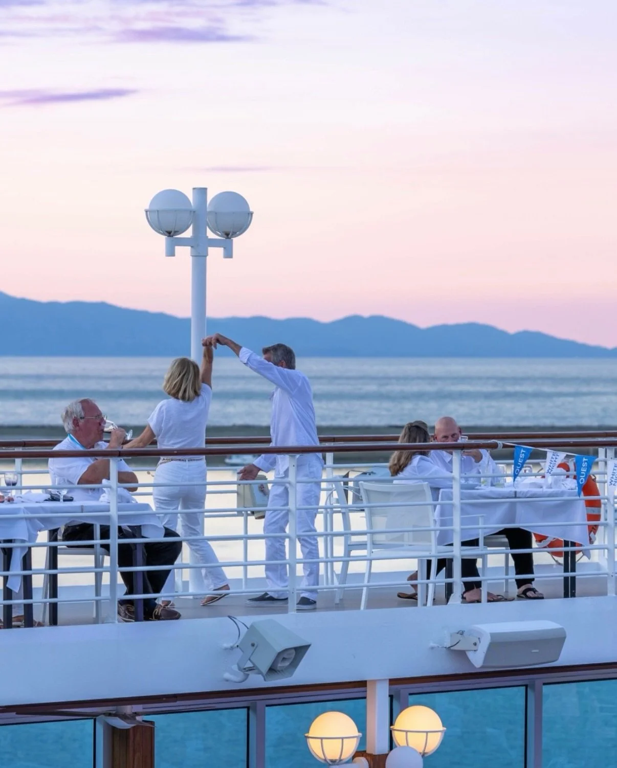 Magic moments 🤍

One of our absolute favorite @azamaracruises traditions is the legendary White Night. The ship&rsquo;s culinary team pulls out all the stops with a lavish deckside feast, the cocktails flow, and the energy is unmatched as you sail t