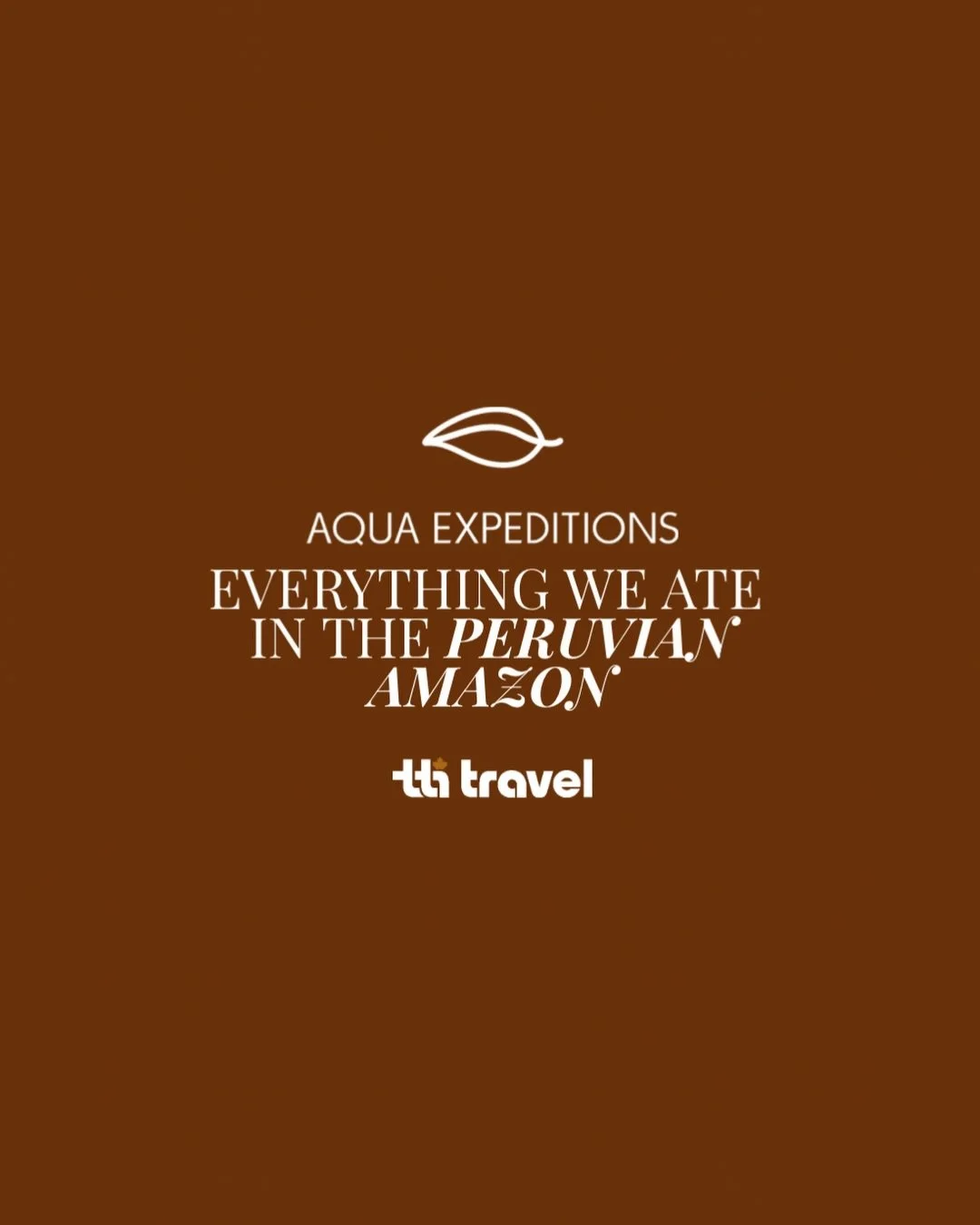 We ate our way through the Amazon with @aqua_expeditions 🥬🍌🍍🥑🥭🥥🍋&zwj;🟩🫑

Arrival : welcome cocktail &amp; plantain snack before travelling by skiff to the Aqua Nera! Greeted by Peruvian chocolate snack while settling into our massive suite 
