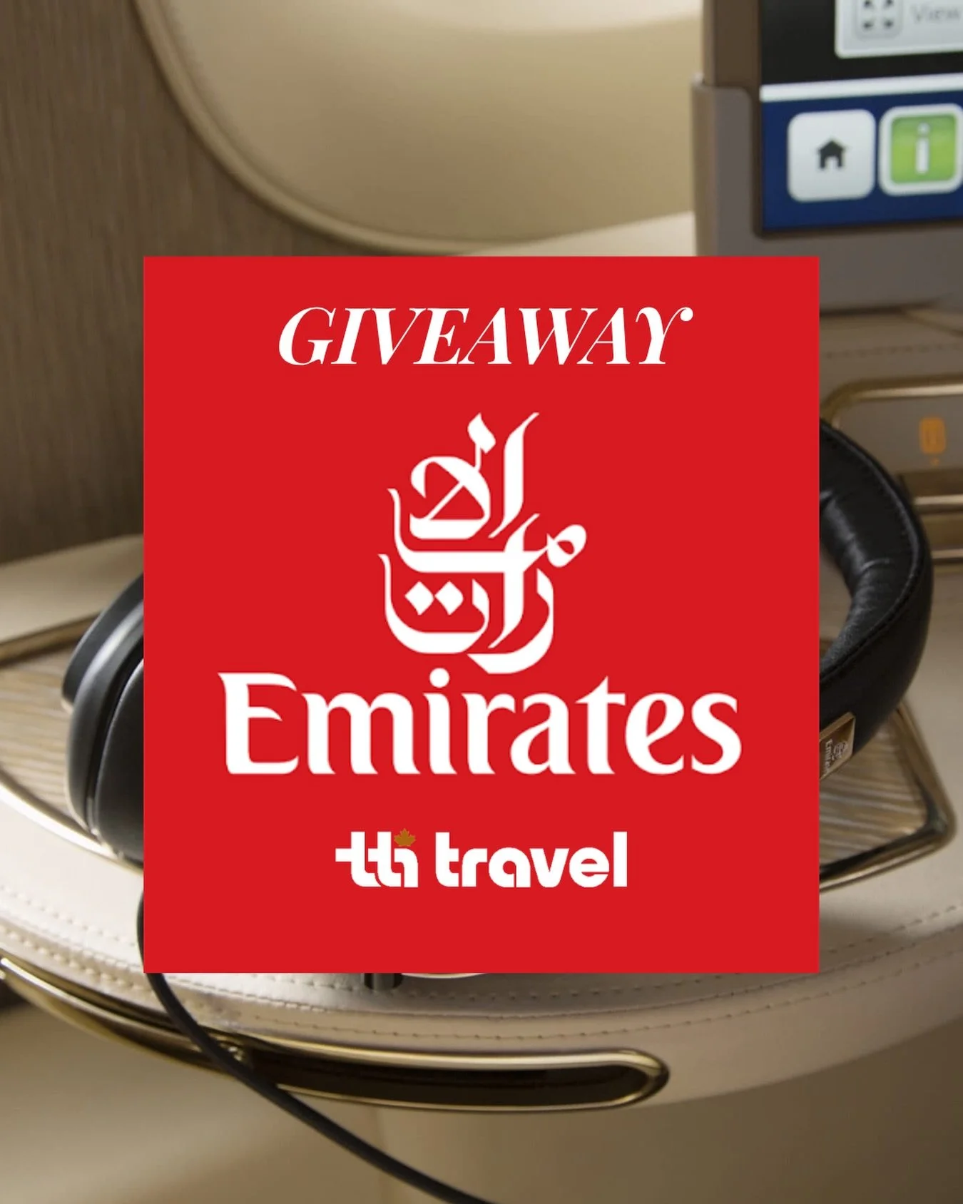 Your next journey deserves the perfect soundtrack ✈️🎧✨💺

We&rsquo;ve teamed up with our September Partner of the month @emirates to give one lucky traveller the chance to win a pair of Emirates-branded noise-cancelling headphones&mdash;perfect for 