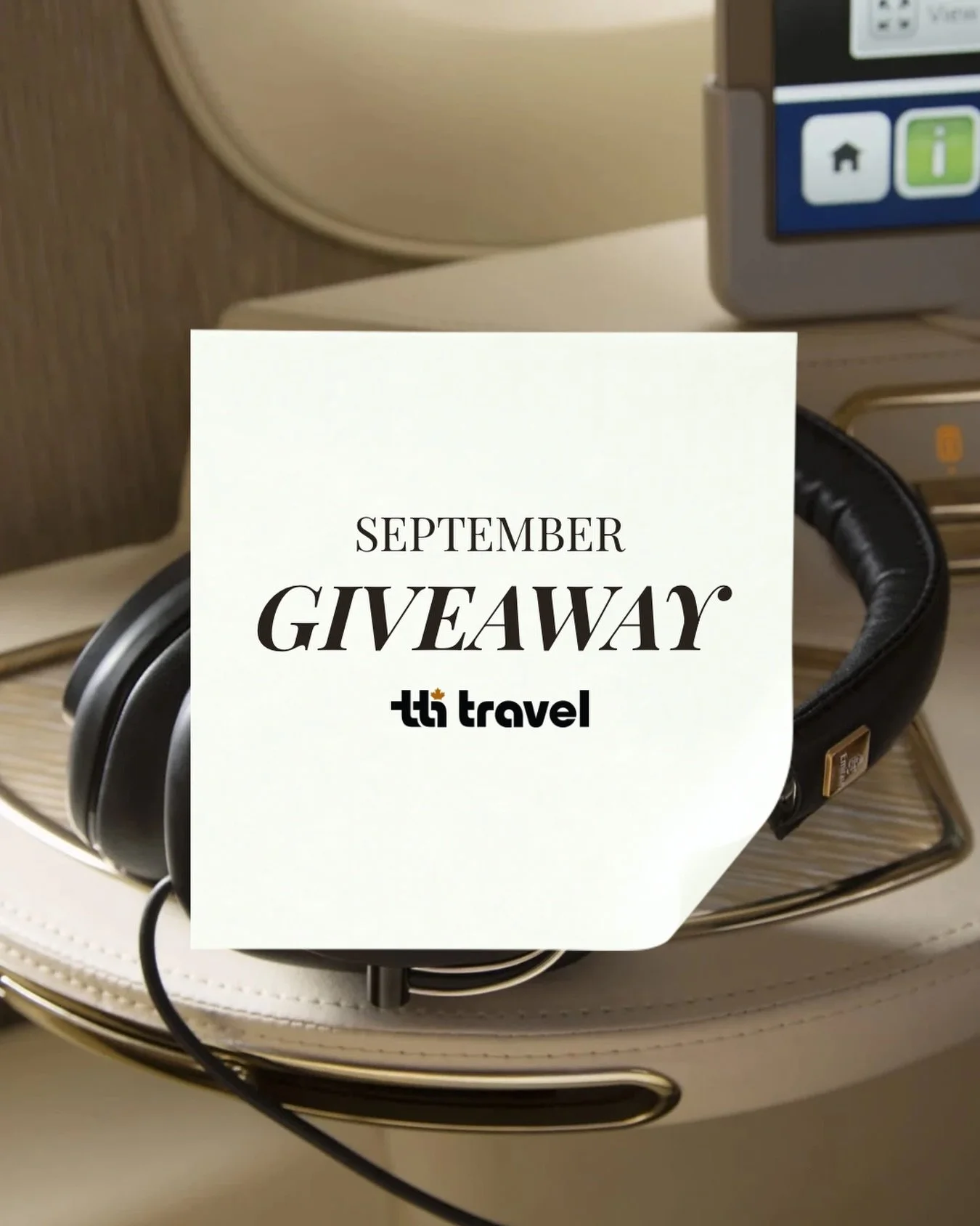 Your next journey deserves the perfect soundtrack ✈️🎧✨💺

To celebrate our September Partner of the Month, we&rsquo;re giving one lucky traveller the chance to win a pair of Emirates-branded noise-cancelling headphones &mdash; perfect for making the