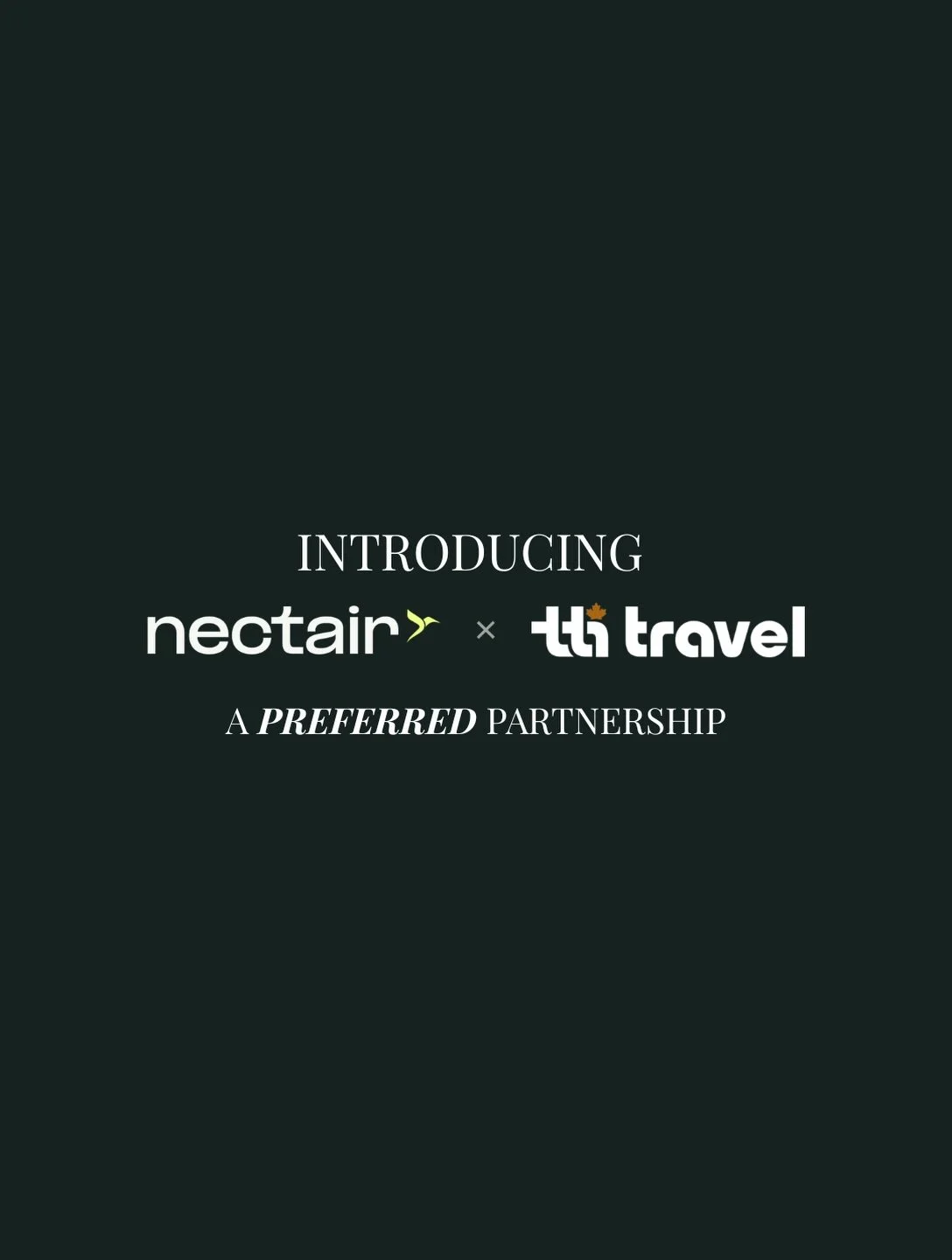 Your TTI advisor now books private flights🛩️✨

Through our new partnership with NectAir, clients can fly privately from Billy Bishop Toronto City Airport to destinations across Ontario, Qu&eacute;bec and the U.S.&mdash;with up to six guests, flexibl
