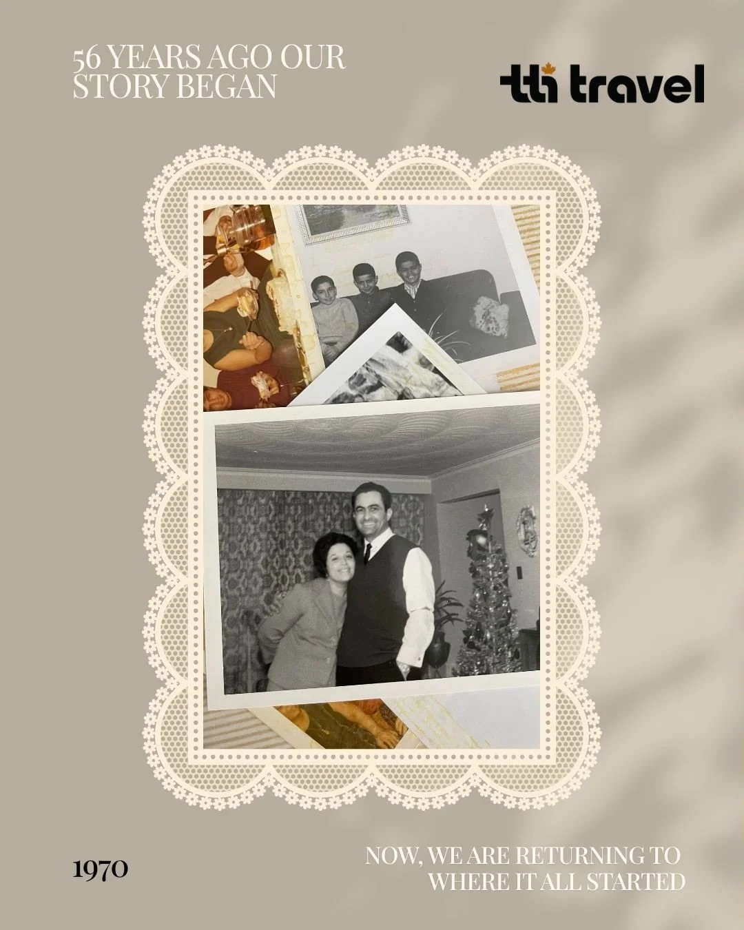 One family trip. One big idea. 56 years of TTI Travel.

When our founder, Elena Racco, brought her family back to Calabria, disappointing service and travel arrangements inspired something extraordinary: an agency that would care for every client as 
