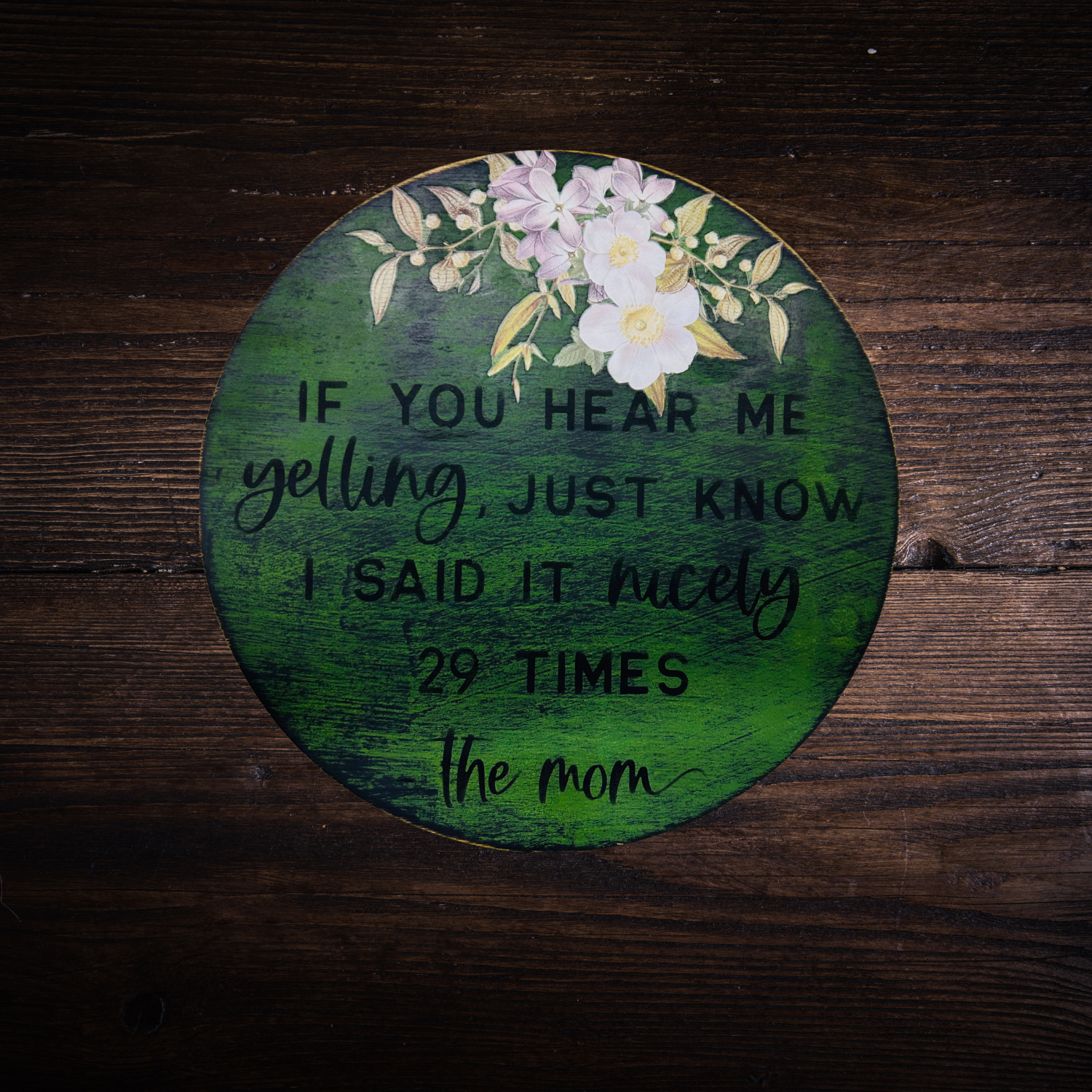 If you heard me yelling...