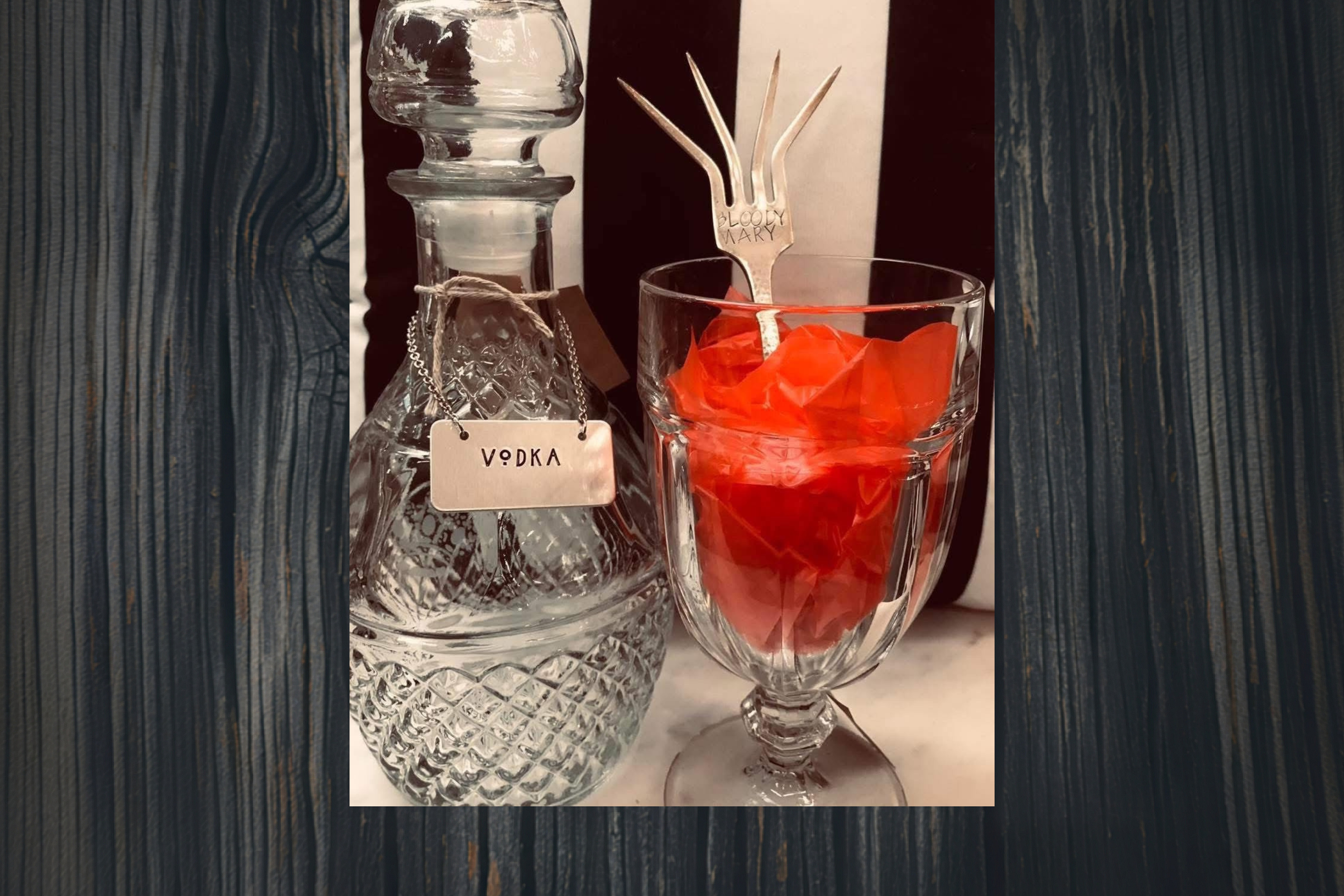 Quirky Vodka Vibe Bottle Marker