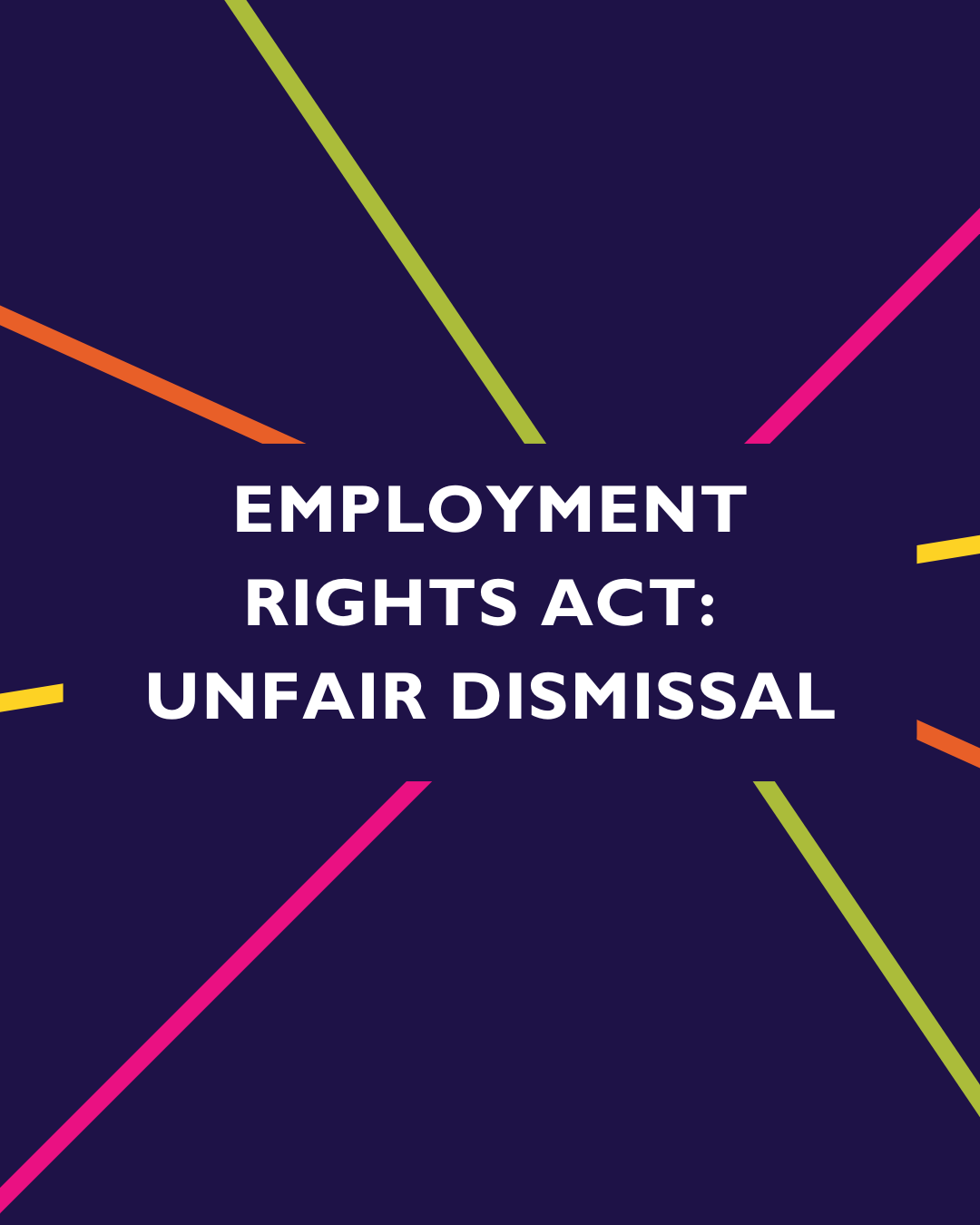 Employment Rights Act: Unfair Dismissal Update