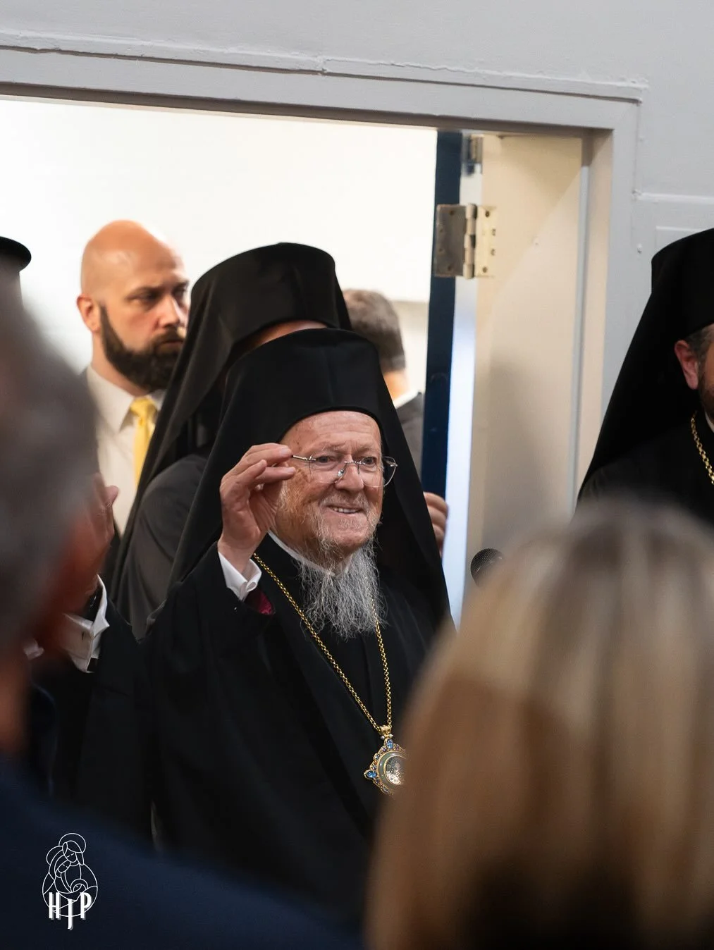 Yesterday I had the great privilege of meeting His All-Holiness Ecumenical Patriarch Bartholomew I of Constantinople. After standing for two hours in a packed parish hall, I managed to capture just a few humble shots during a visit that lasted barely