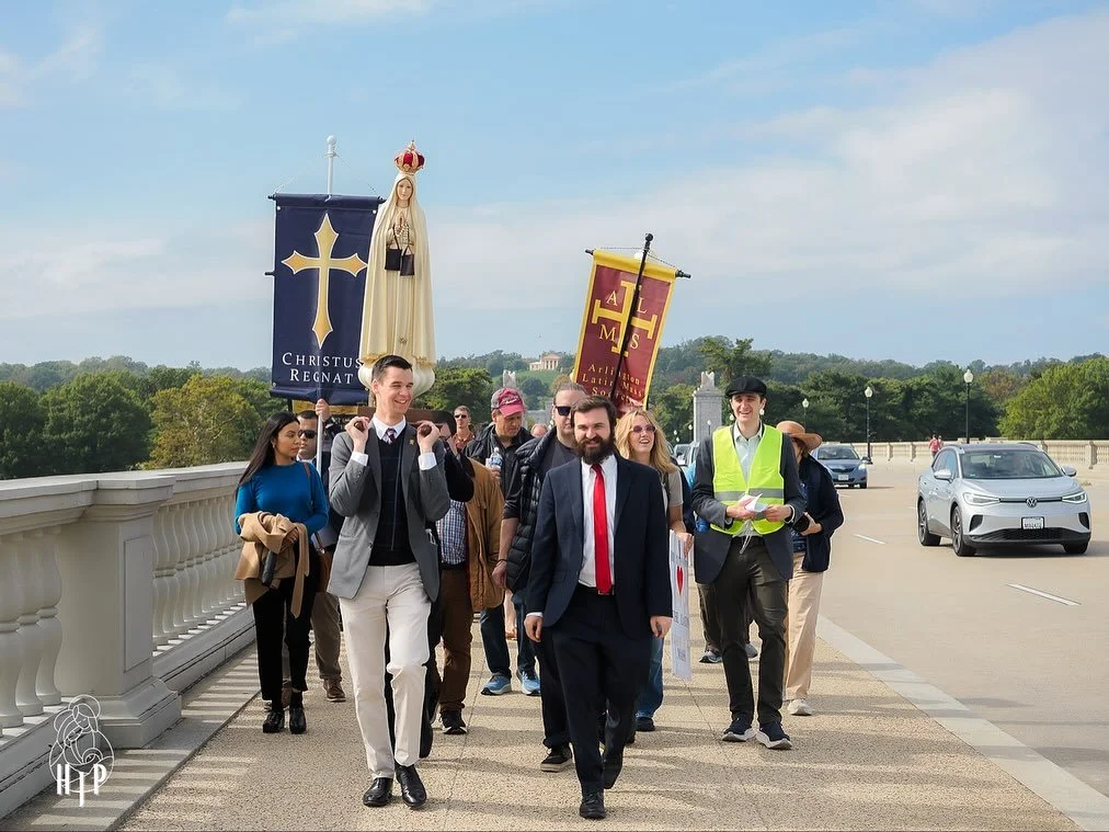 Glad Trads on the move!

What an incredible weekend at this year&rsquo;s National Latin Mass Pilgrimage &mdash; a beautiful witness of piety, reverence, and unity in prayer for the restoration of the Traditional Latin Mass.

We sang Marian hymns and 