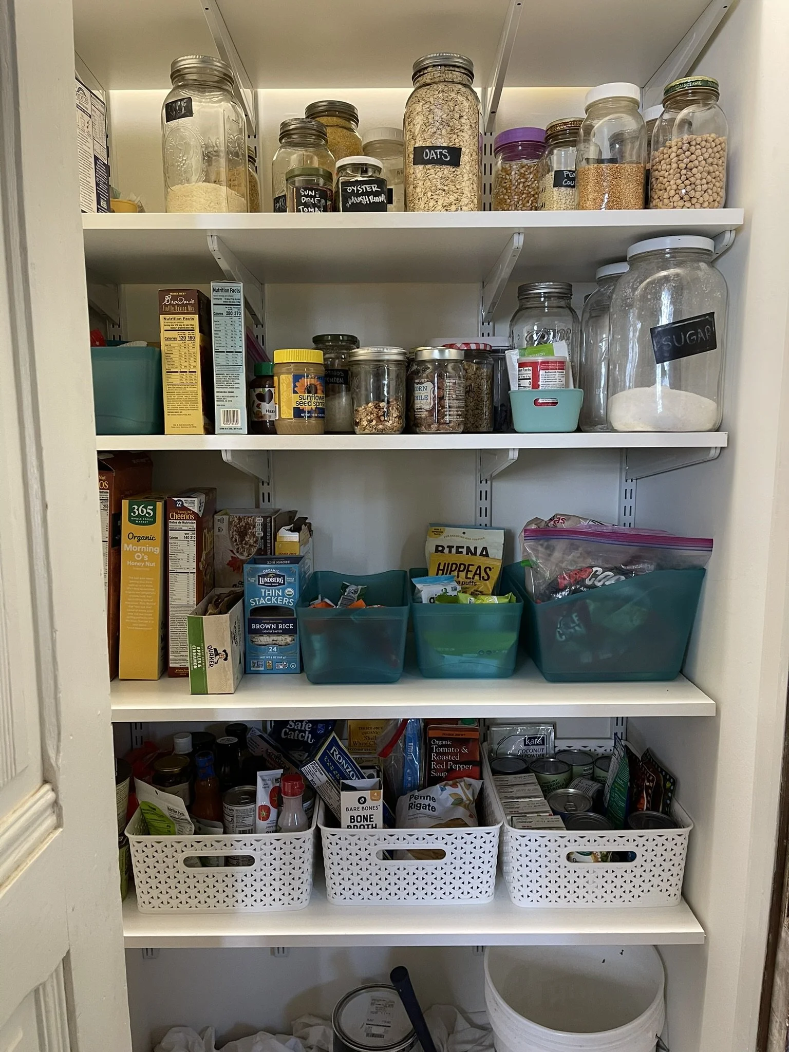 Pantry shelving