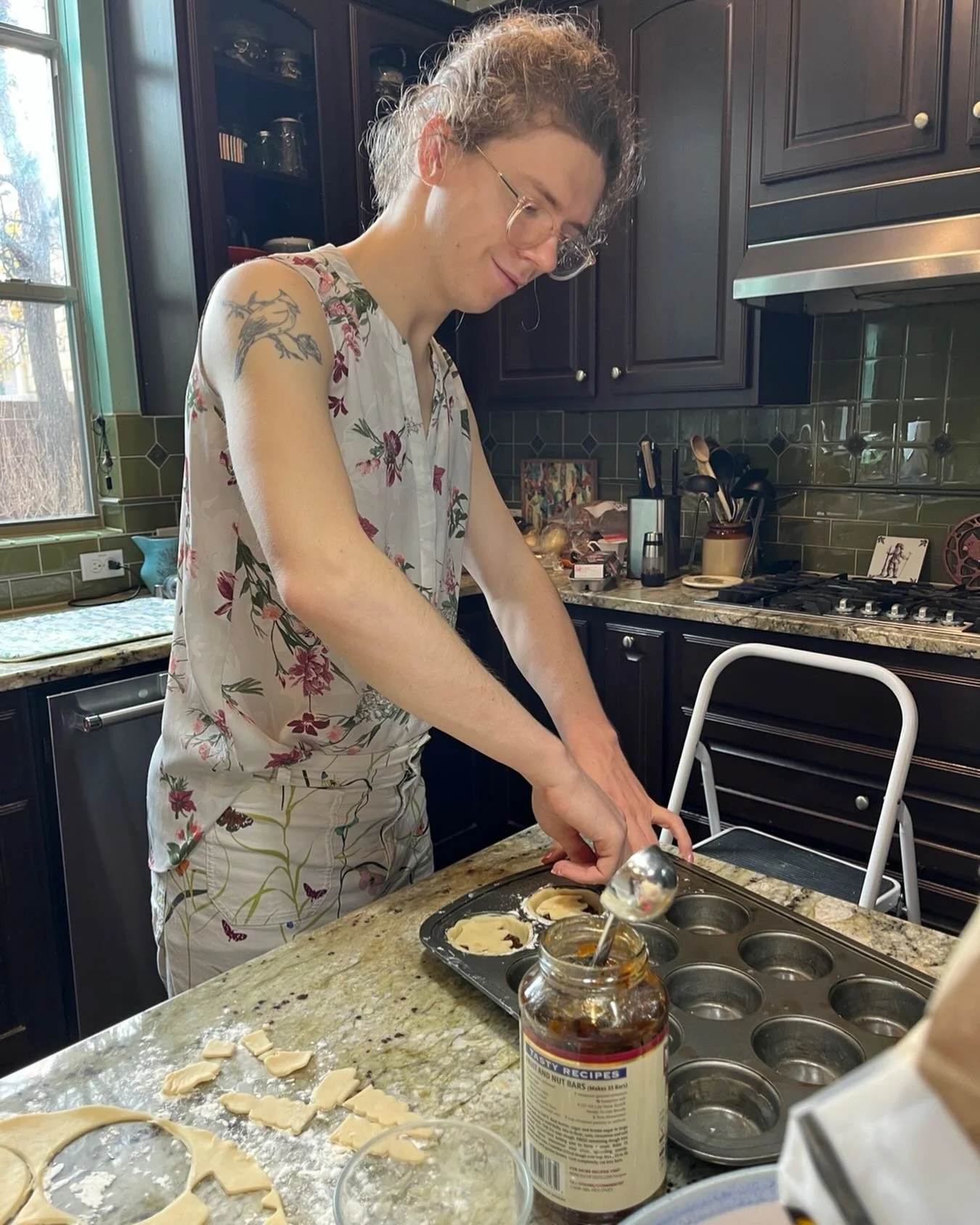 Mince tarts with Max! Holiday joy