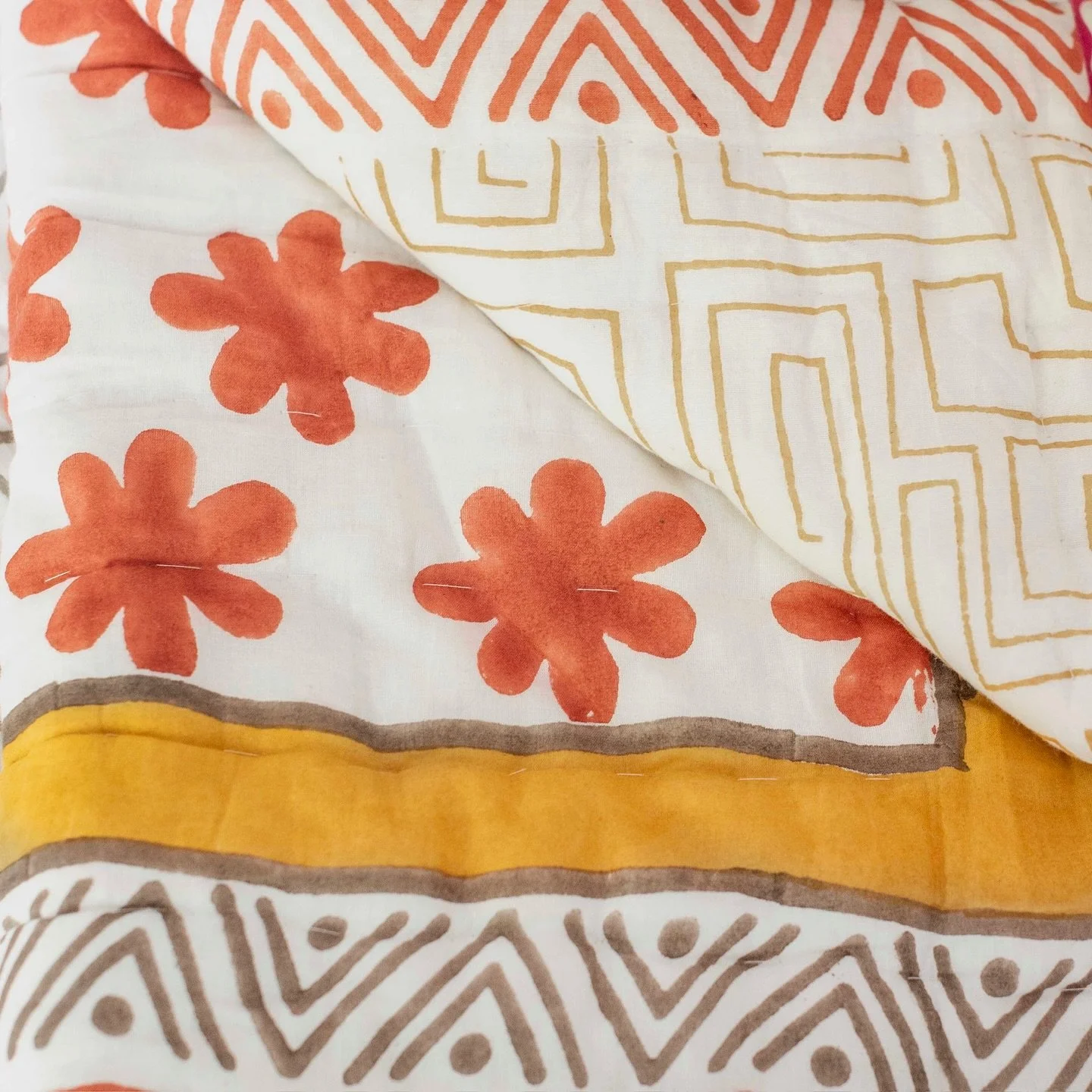 ✨A closer look at the magic we make✨
Each blanket at Tina&rsquo;s Trinkets is block printed by hand 🩷 one press, one color, one story at a time. Made from the softest cotton you&rsquo;ll ever touch, and the colors? They stay just as happy and vibran