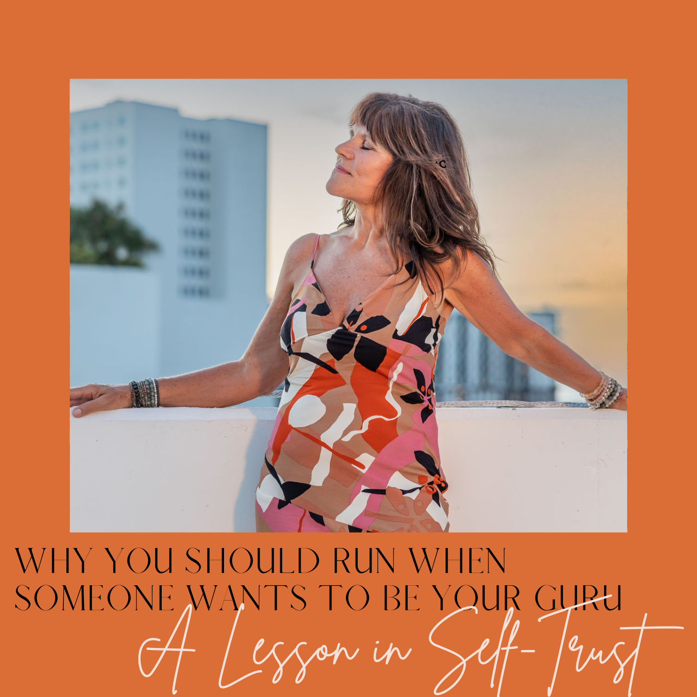 Why You Should Run When Someone Wants to Be Your Guru