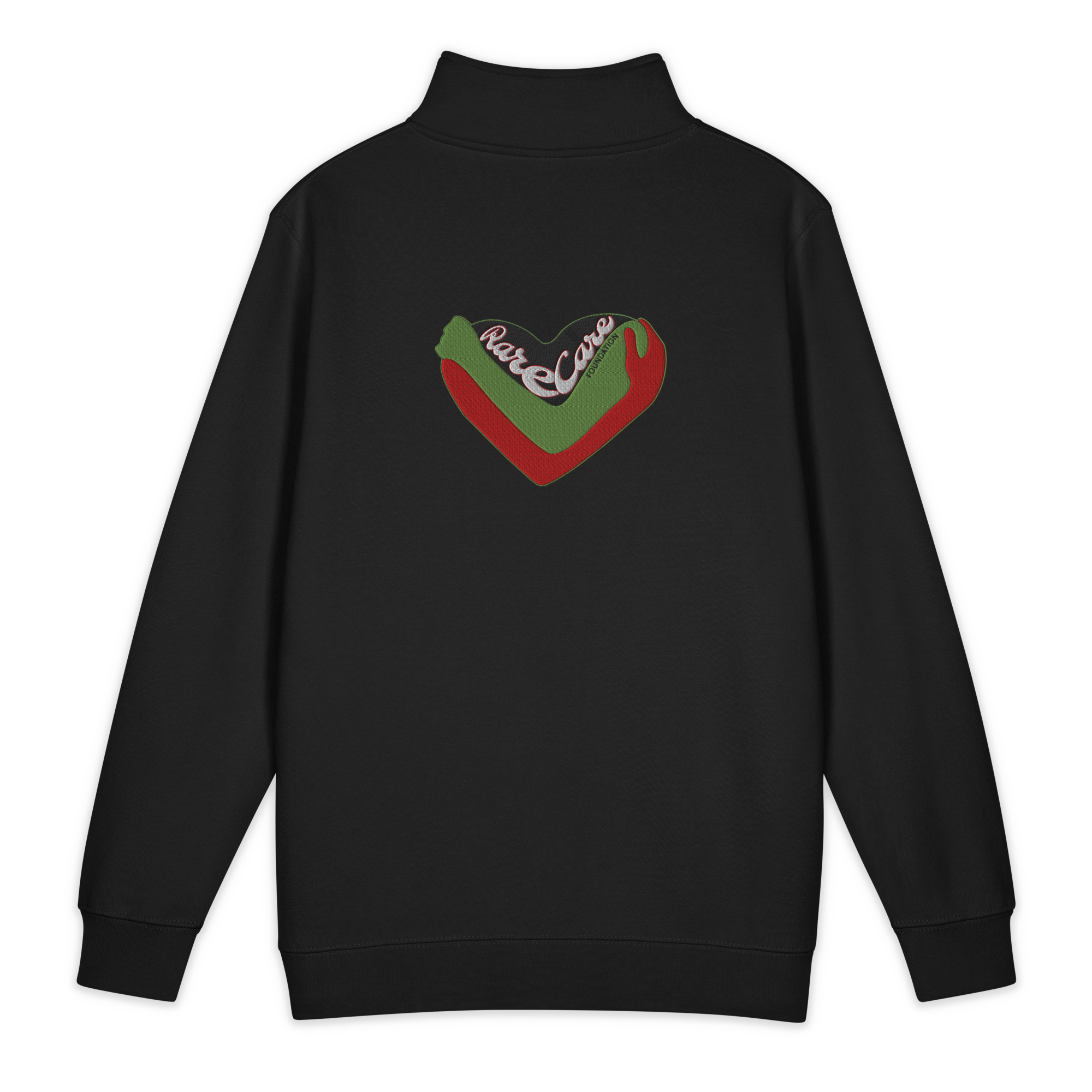 unisex-premium-quarter-zip-sweatshirt-black-back-6a2b8f8a7aaed.png