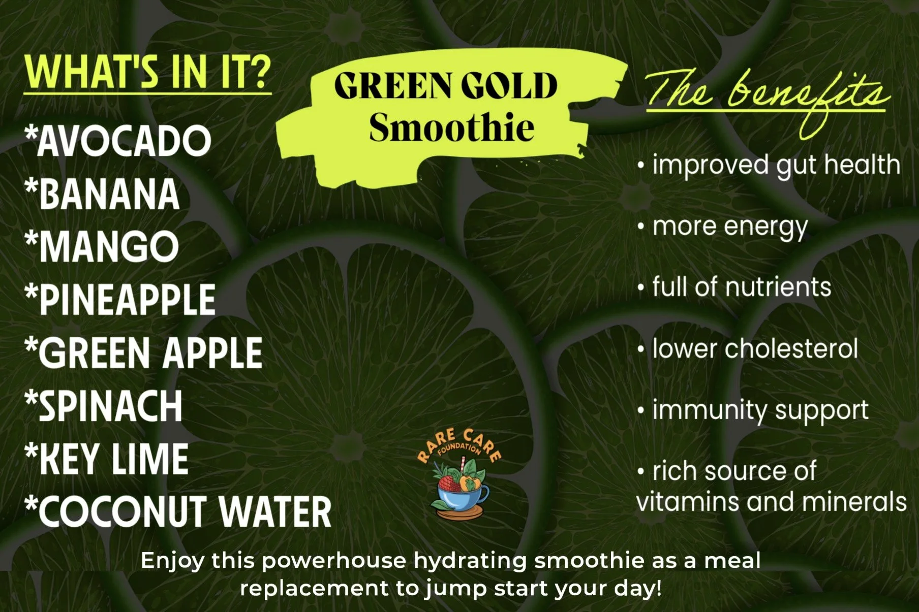 Green Gold Smoothie 