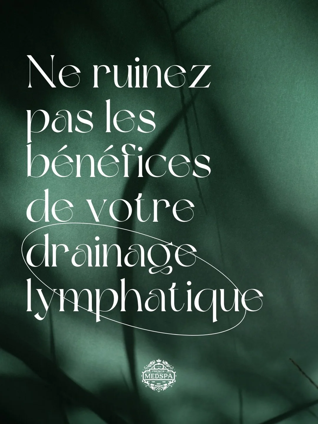 Le drainage lymphatique ne s&rsquo;arr&ecirc;te pas &agrave; la fin de la s&eacute;ance. ✨
Hydratation, mouvement, sommeil et r&eacute;gularit&eacute; : quelques gestes simples pour prolonger ses bienfaits et accompagner votre corps au quotidien 🤍
