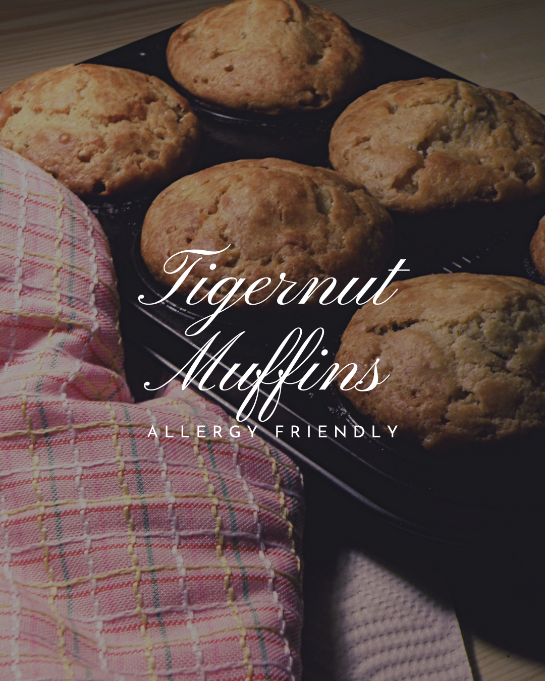 Allergy friendly pumpkin Tigernut Muffins (GF, DF, SF, EF)