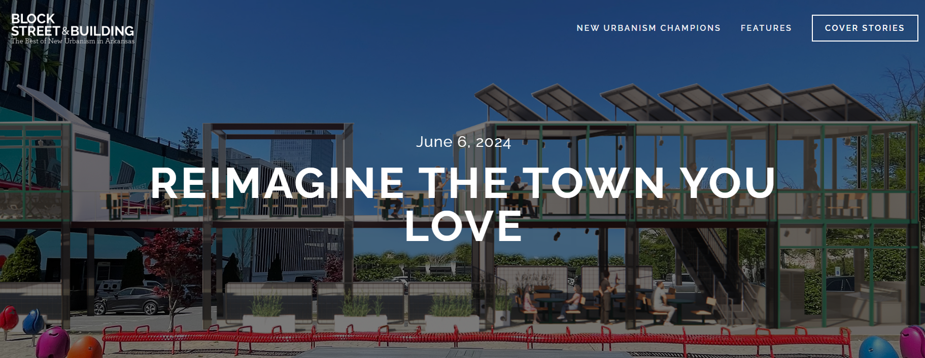 DISTRICT DESIGN WINS BLOCK STREET Build CONTEST