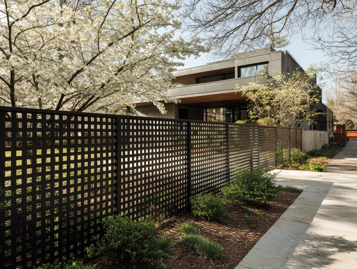 CUSTOM FENCE, METALWORK, ARCHITECTURAL METAL, GATE, CORTEN