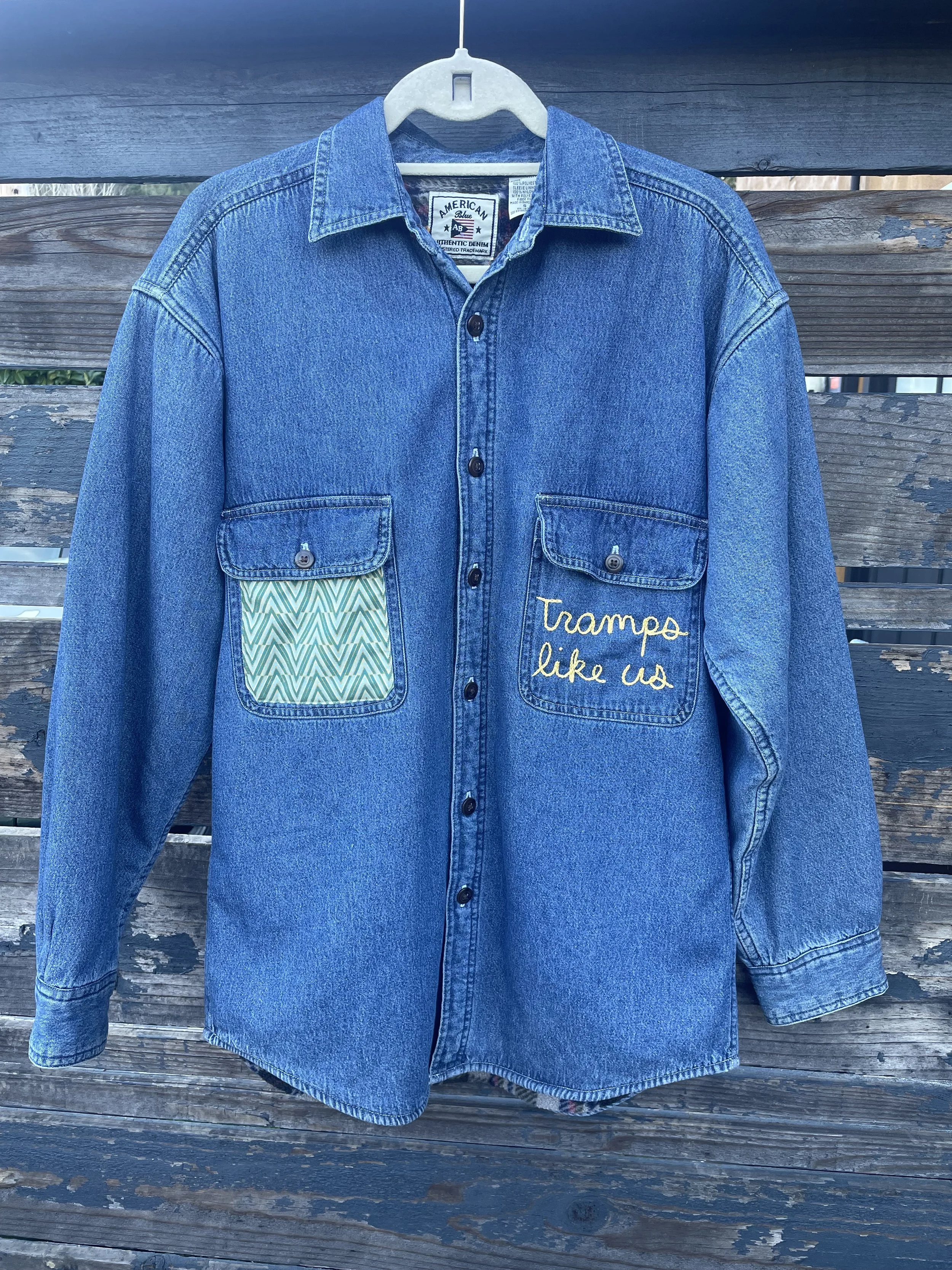 Born to Run Denim Jacket