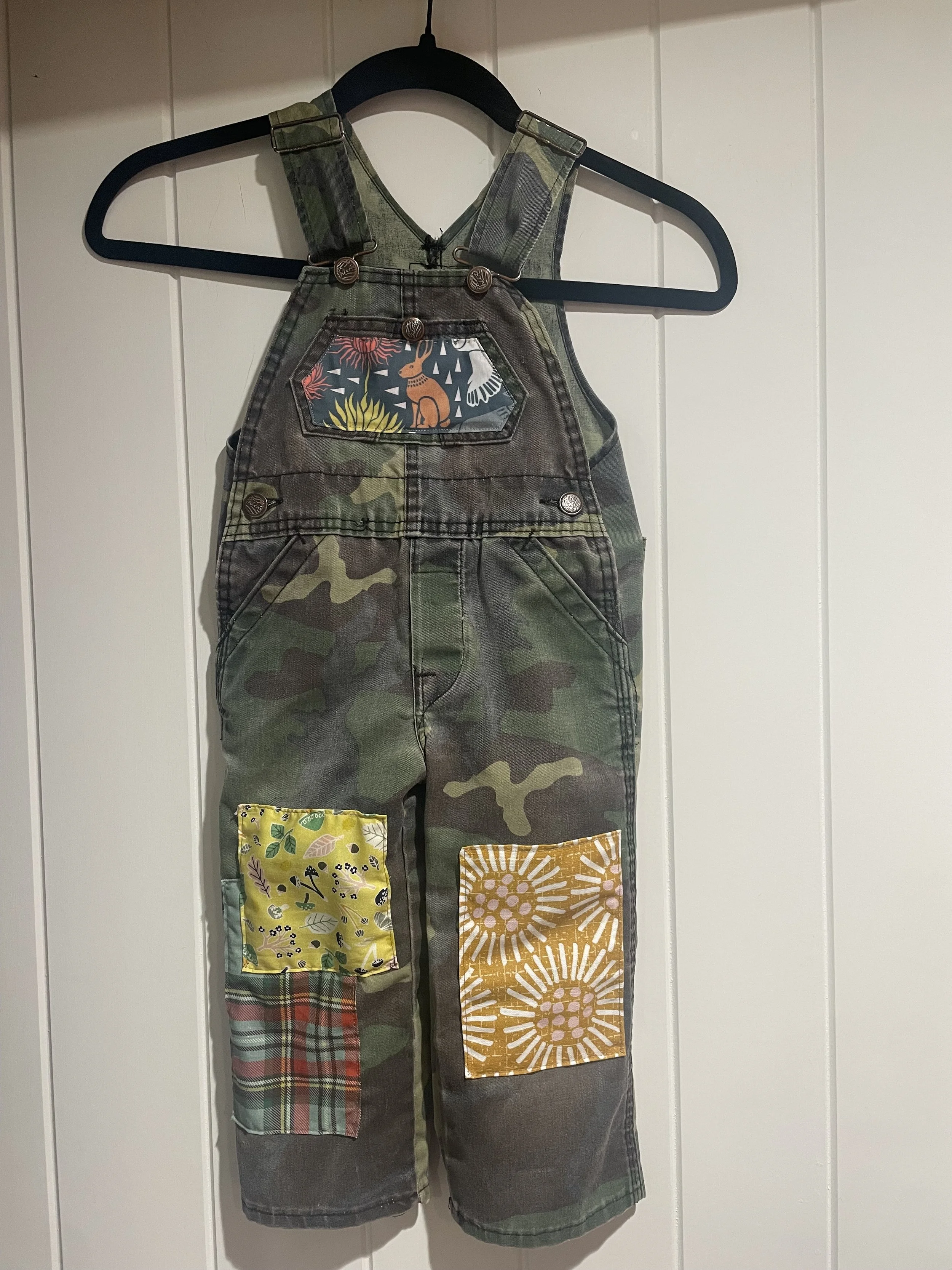 Born to Run Baby Overalls