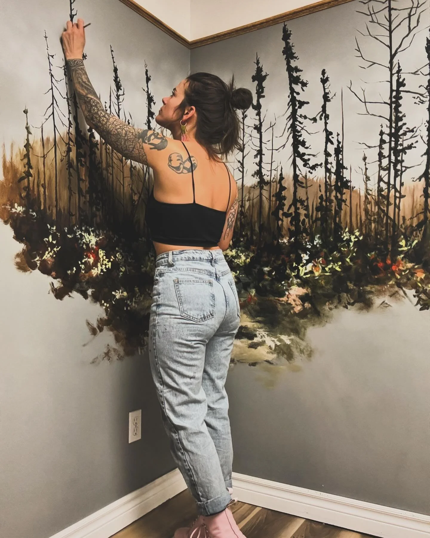 Animaux Emblèmes - Résidence de création à l’école Notre-Dame-du-Rosaire de Chibougamau