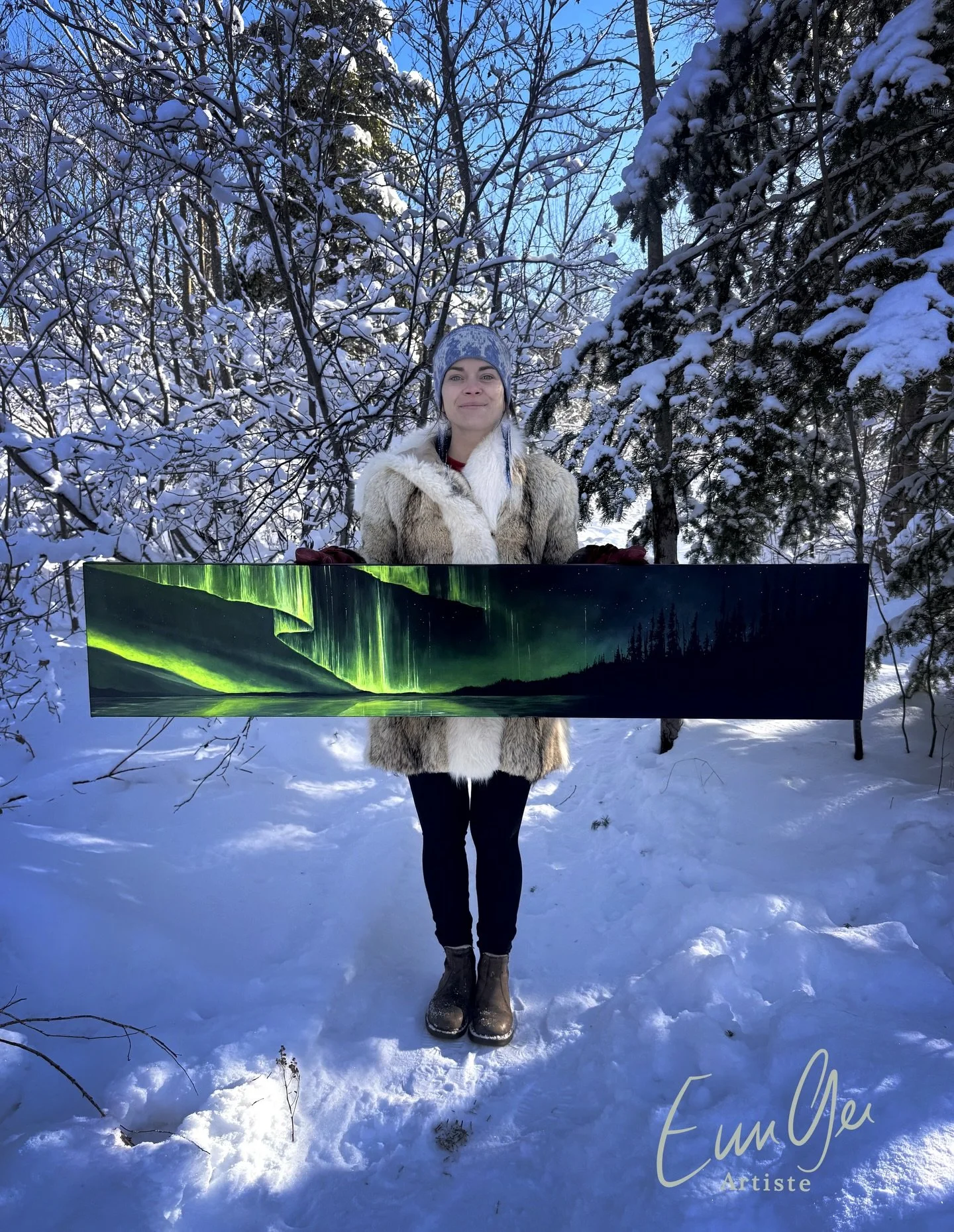 ✨Je veux danser baign&eacute;e de lumi&egrave;re✨ Une de mes &oelig;uvres solo pr&eacute;sent&eacute;e lors de &laquo;&nbsp;Notre immensit&eacute; ensauvag&eacute;e&nbsp;&raquo; du 19 f&eacute;vrier au 1er mars 2026. Vernissage le 20 f&eacute;vrier d