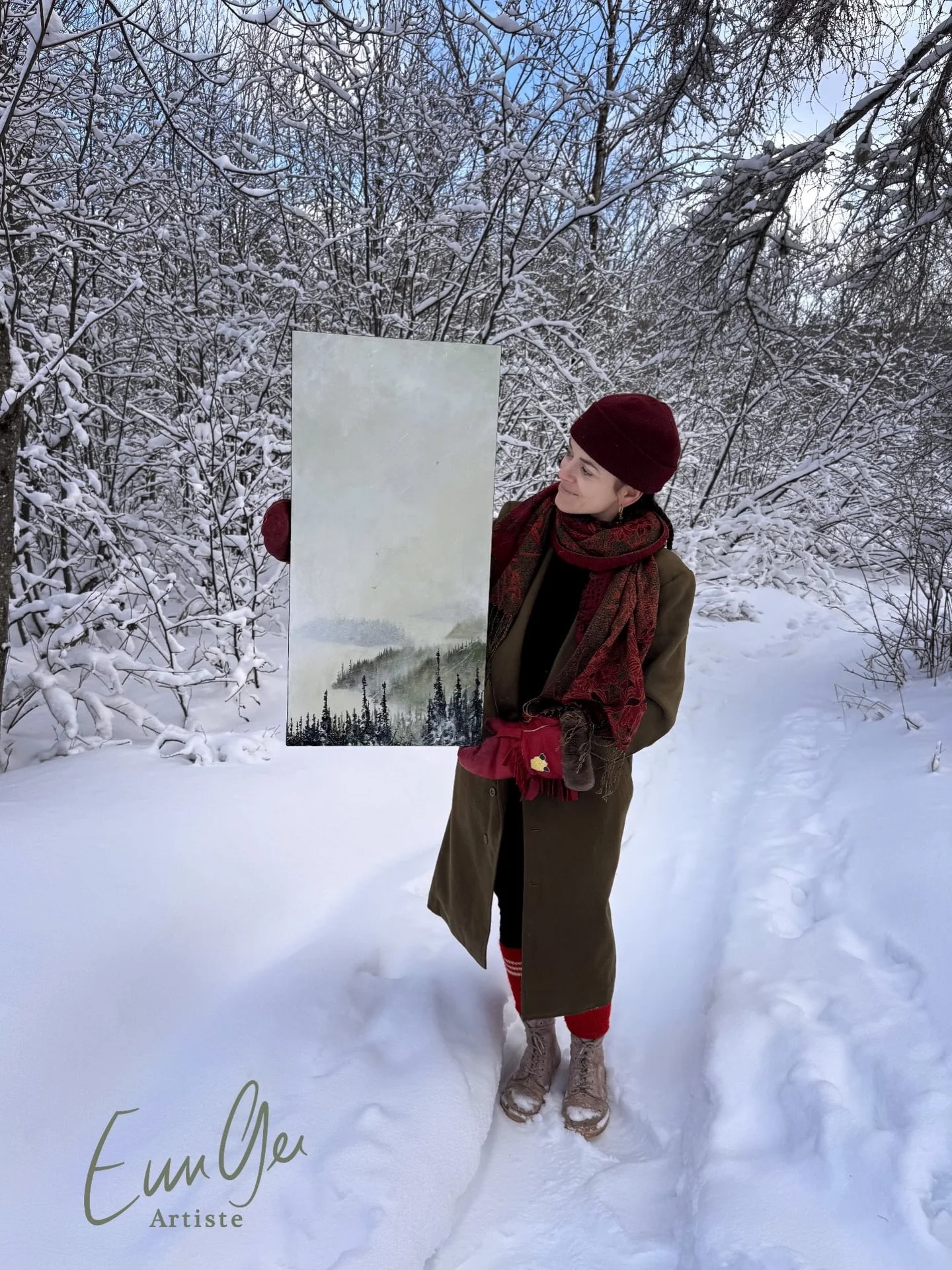 &laquo;&nbsp;Dans la temp&ecirc;te&nbsp;&raquo; un de mes solos de &laquo;&nbsp;Notre immensit&eacute; ensauvag&eacute;e&nbsp;&raquo; &agrave; la @galerieberthelet du 19 f&eacute;vrier au 1er mars Vernissage 20 f&eacute;vrier d&egrave;s 16:00 ✨