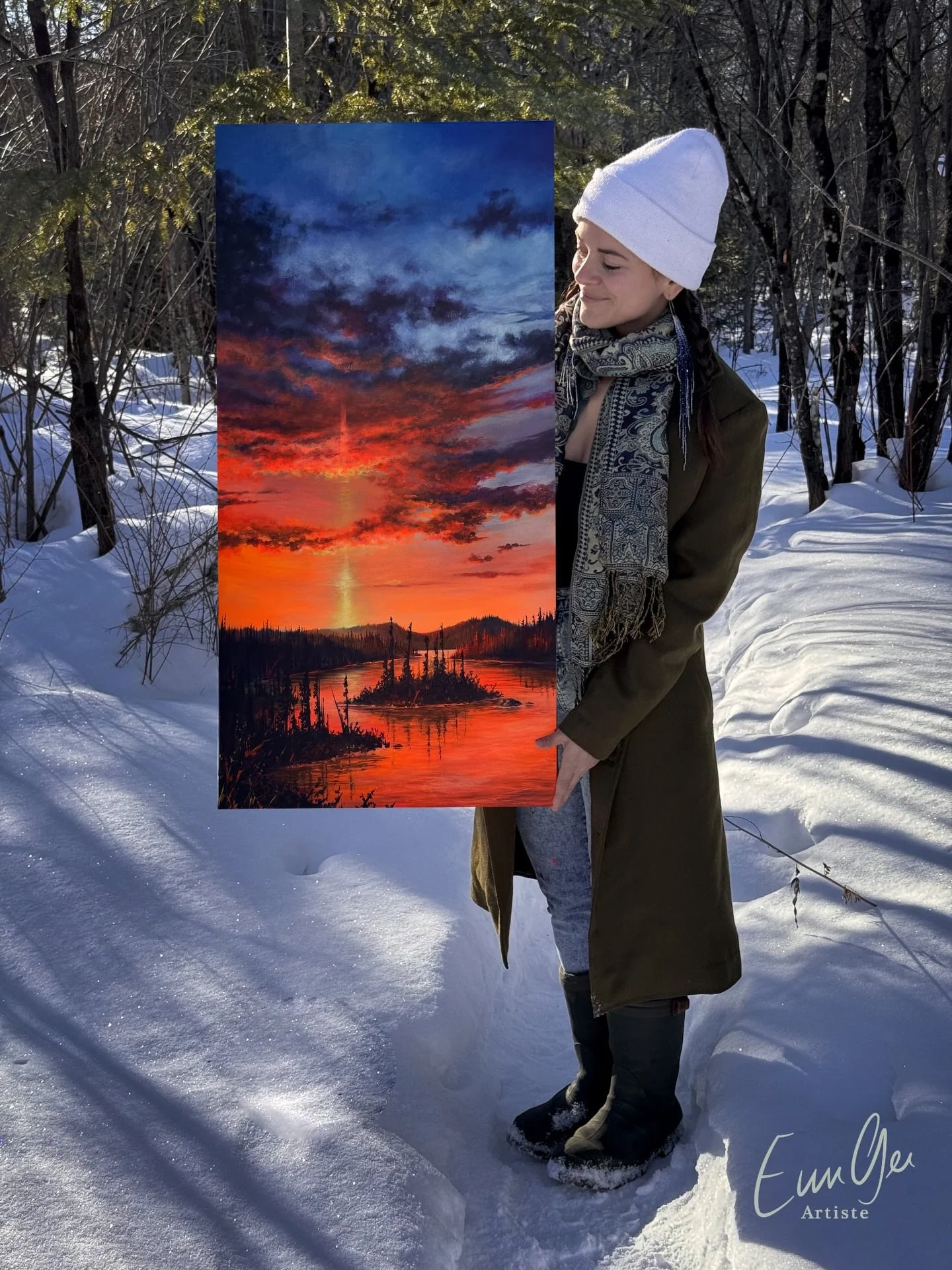 &laquo;&nbsp;Paysage de gu&eacute;rison&nbsp;&raquo; @galerieberthelet ✨