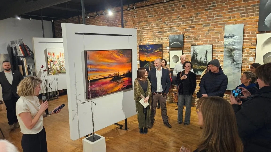 Je ne pouvais fermer l&rsquo;&oelig;il sans prendre le temps de vous remercier pour votre pr&eacute;sence et votre accueil de notre immensit&eacute; ensauvag&eacute;e. Merci &agrave; Caroline St-Pierre de la @galerieberthelet d&rsquo;avoir fait rayon