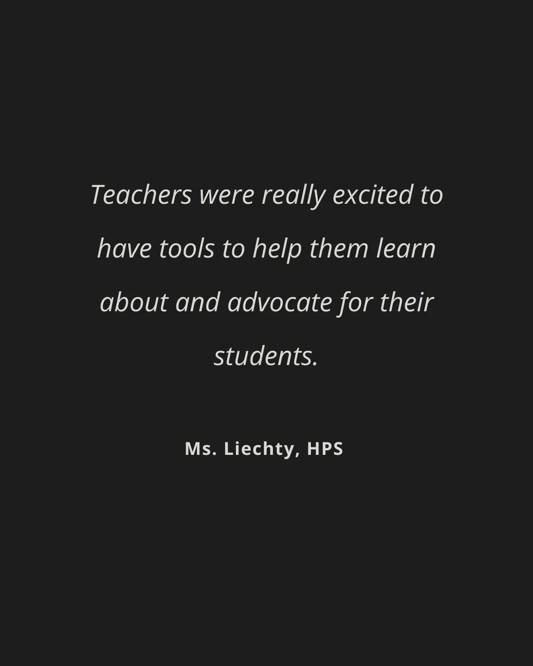 HEF Grant Spotlight! Hanna Liechty (at West Elementary, Holland Heights Elementary, Holland Language Academy, Jefferson building) received funding for Data Collection Libraries:

"Its awesome to be able to provide a set of resources we can point