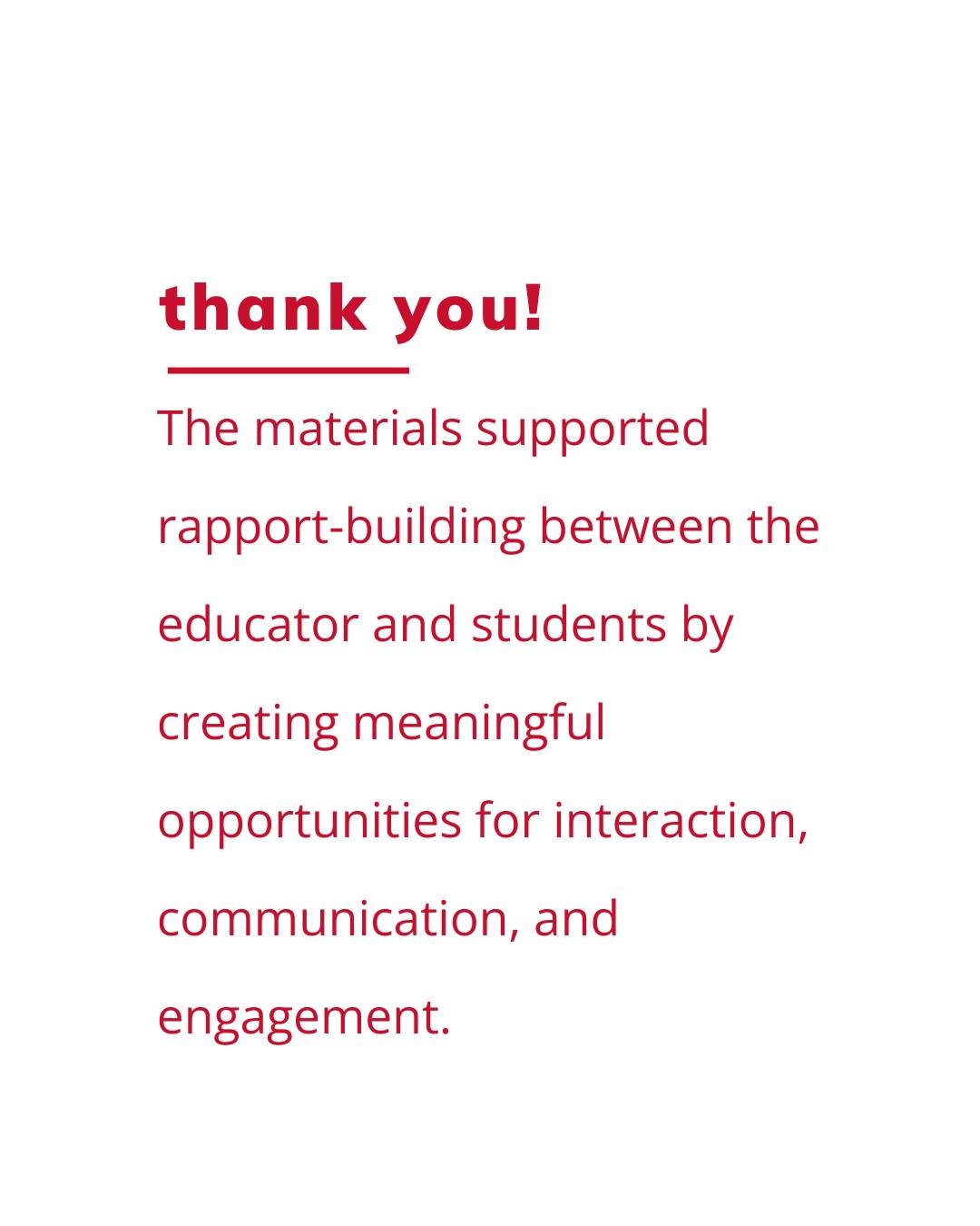 HEF Grant Spotlight: West Elementary and Holland Language Academy's Jessica Garza received HEF funding for "Building Social-Emotional Skills Through Visual &amp; Sensory Supports."

"The materials allowed students who communicate using
