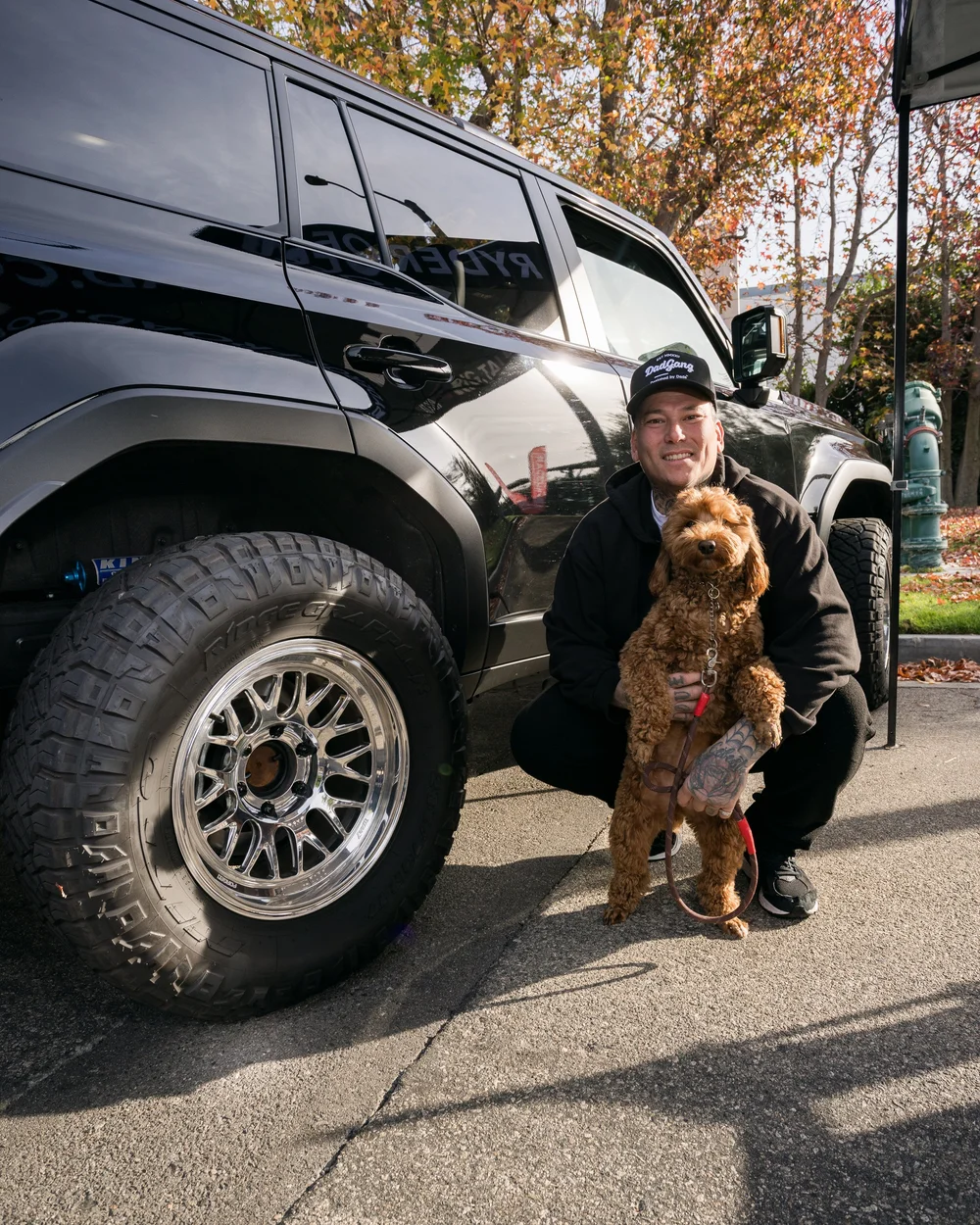 King Shocks Toy Drive — the community on the lot