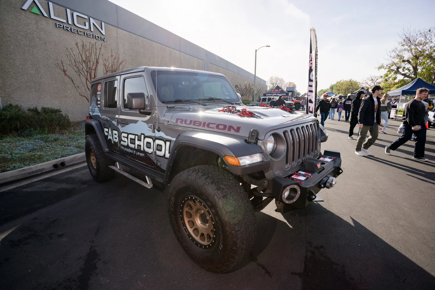 King Shocks Toy Drive — the community on the lot