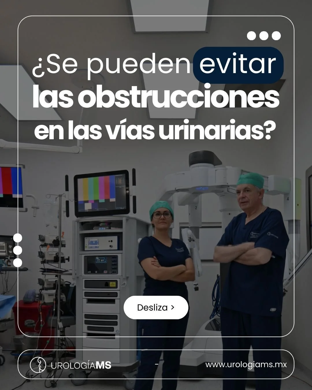 &iquest;Se pueden evitar las obstrucciones en las v&iacute;as urinarias?
En muchos casos, s&iacute; se puede reducir el riesgo con h&aacute;bitos adecuados y atenci&oacute;n m&eacute;dica oportuna.

Mantener una buena hidrataci&oacute;n, tratar infec