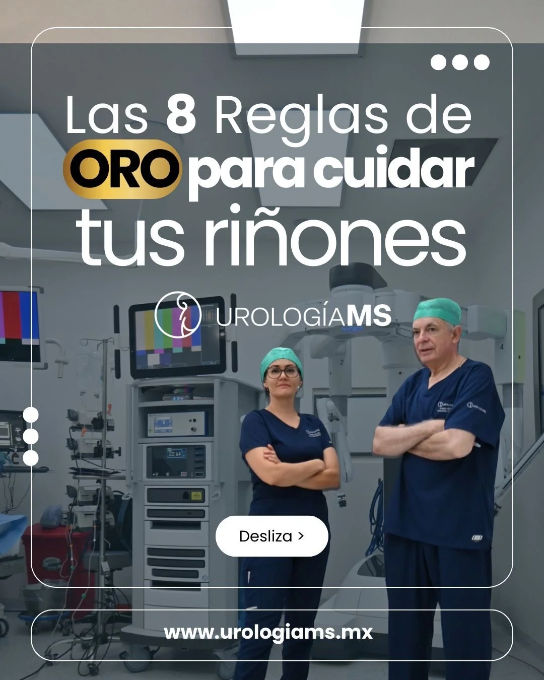 Cuidar tus ri&ntilde;ones no depende de una sola acci&oacute;n, sino de h&aacute;bitos diarios.

Estas 8 reglas de oro ayudan a proteger la funci&oacute;n renal y a detectar problemas a tiempo, especialmente si existen factores de riesgo como diabete