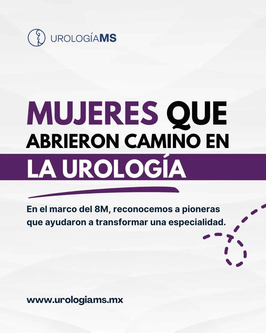 En el marco del 8M, reconocemos a las mujeres que han abierto camino en la urolog&iacute;a.

Su trayectoria no solo ha impactado la pr&aacute;ctica m&eacute;dica, tambi&eacute;n inspira a nuevas generaciones a seguir construyendo un camino en la salu