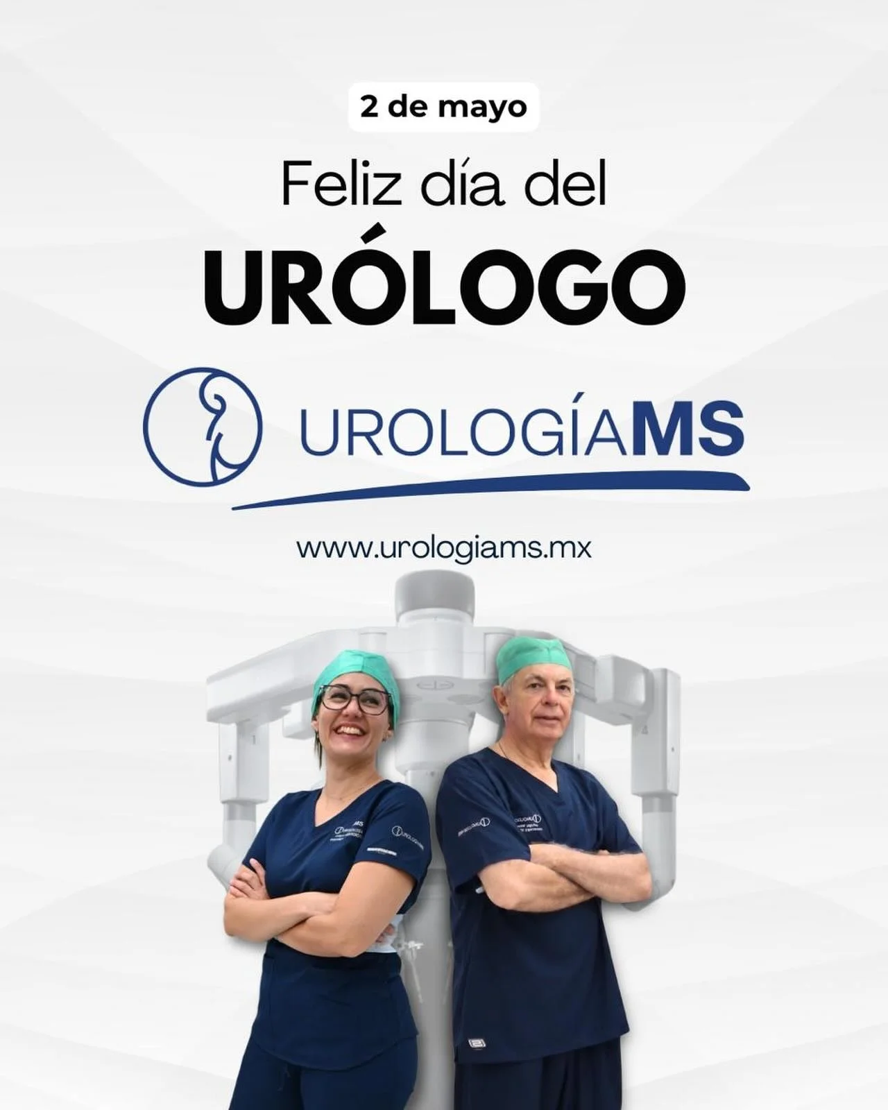 Hoy reconocemos la labor, compromiso y dedicaci&oacute;n de quienes trabajan d&iacute;a a d&iacute;a por la salud y bienestar de sus pacientes. 💙

En este D&iacute;a del Ur&oacute;logo, agradecemos su profesionalismo, empat&iacute;a y vocaci&oacute;