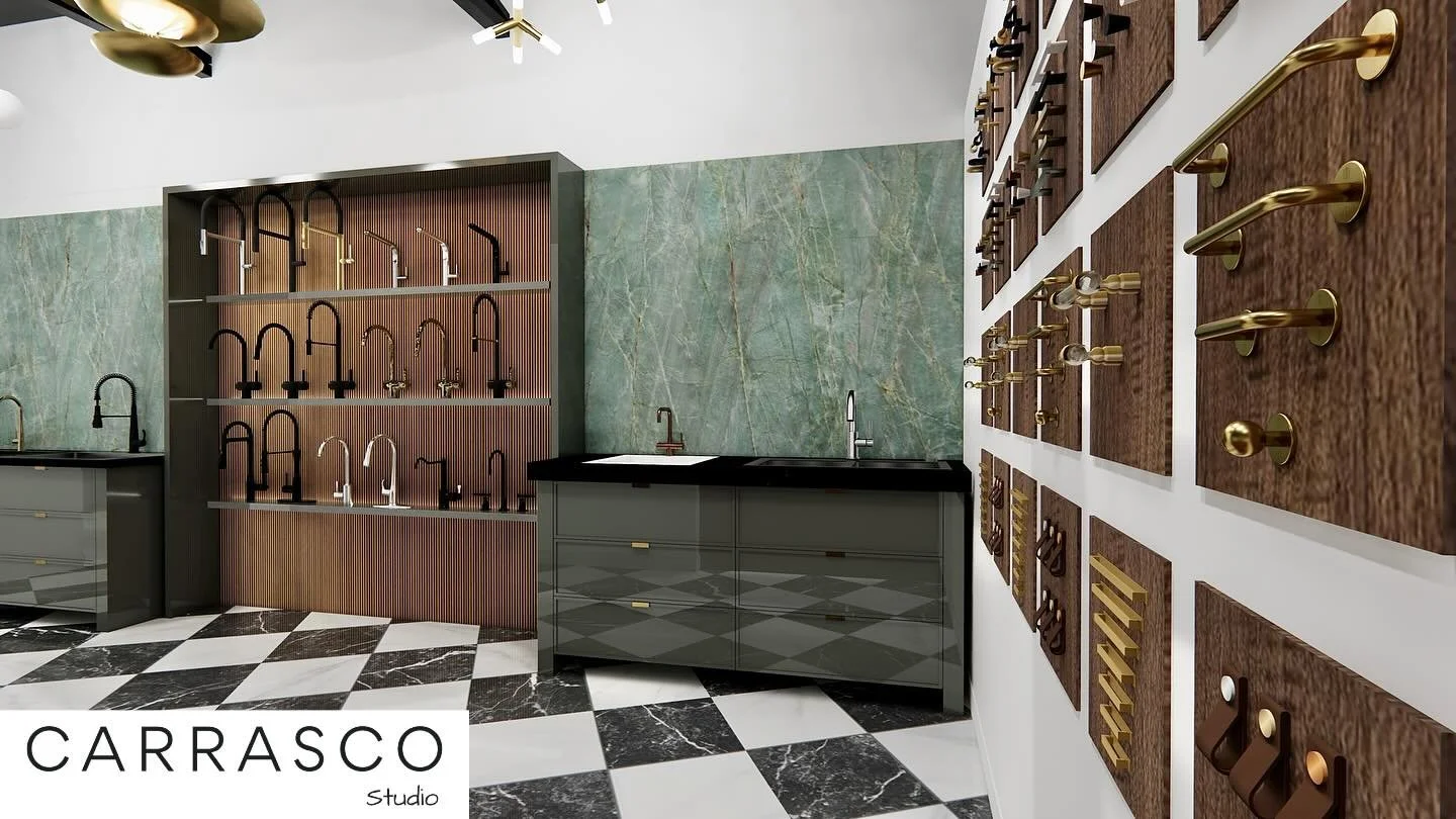 Rendering this part of the showroom where faucet knobs, finishes, and small details take center stage. Every rendering takes hours of thoughtful work to make sure each element is accurately represented. It&rsquo;s not just about visuals it&rsquo;s ab