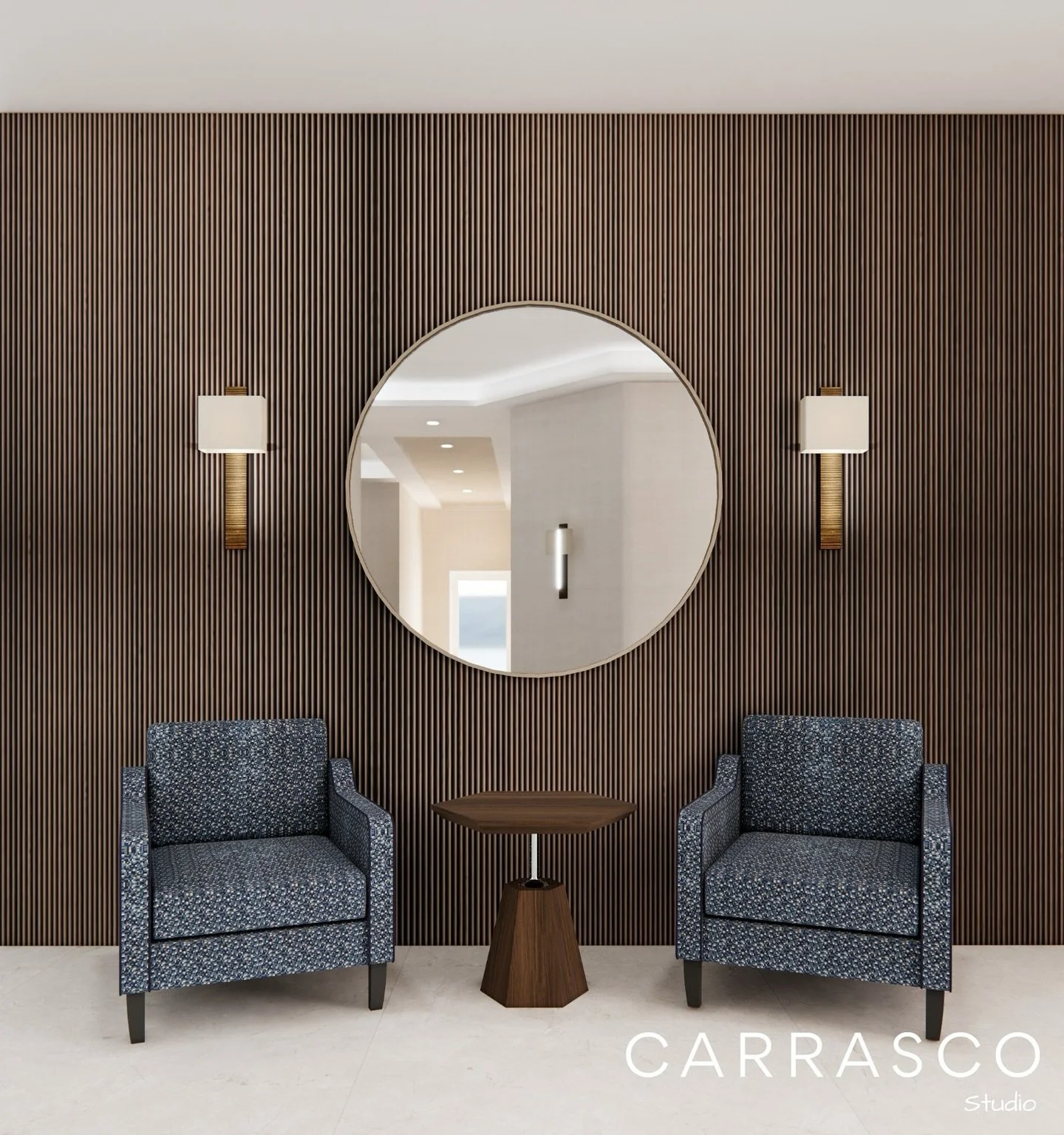Renderings let us experience a design before it physically exists. From materials to mood, every detail is drawn, modeled, and rendered to create a clear, intentional visualization of the space.

#CarrascoStudio #3DRendering #InteriorVisualization #L