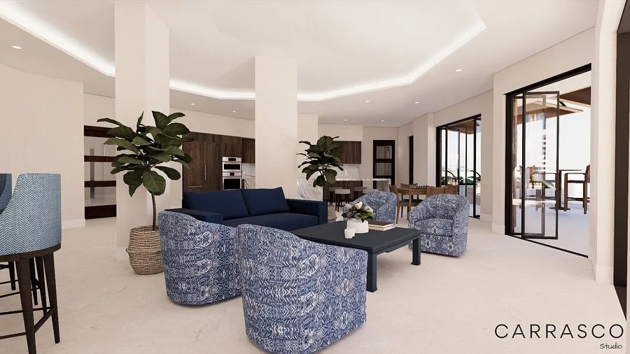 Every rendering begins with the designer&rsquo;s intent the vision, atmosphere, and purpose behind each space.
At Carrasco Studio, our process transforms that intent into a lifelike visual experience through light, texture, and detail. It takes colla