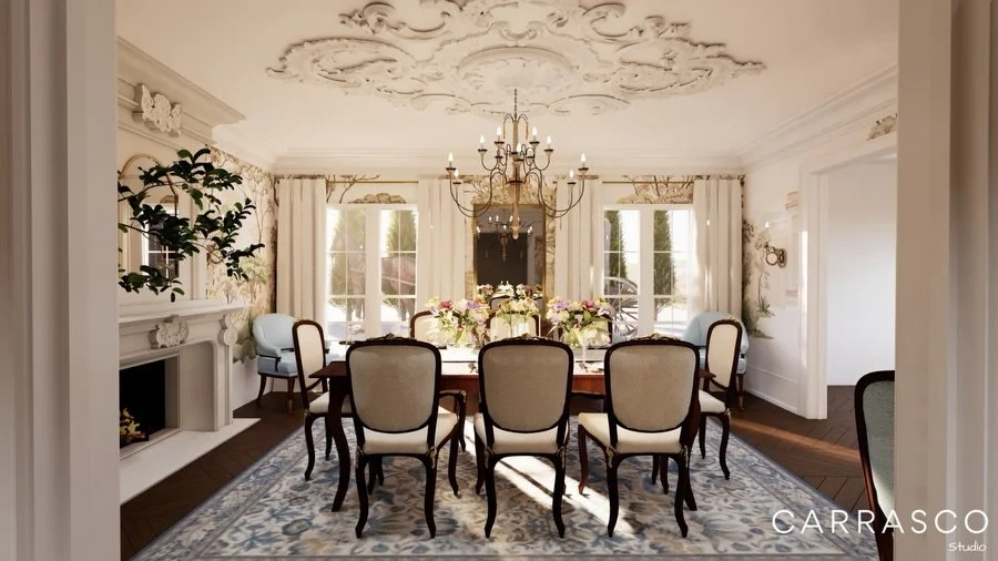 Dearest Gentle Reader, in honor of #bridgerton Season 4 coming out in a few days check out these beautiful Bridgerton inspired renderings.

#carrascostudio #3drendering #interiordesign #3dvisualization