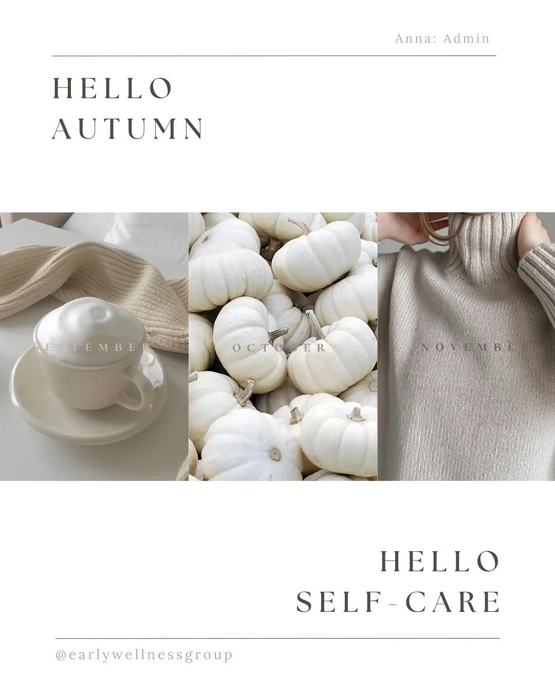 Autumn is the season of cozy routines, warm drinks, and gentle reminders to put yourself first.🍁🍂

✨How are you practicing self care this Fall?