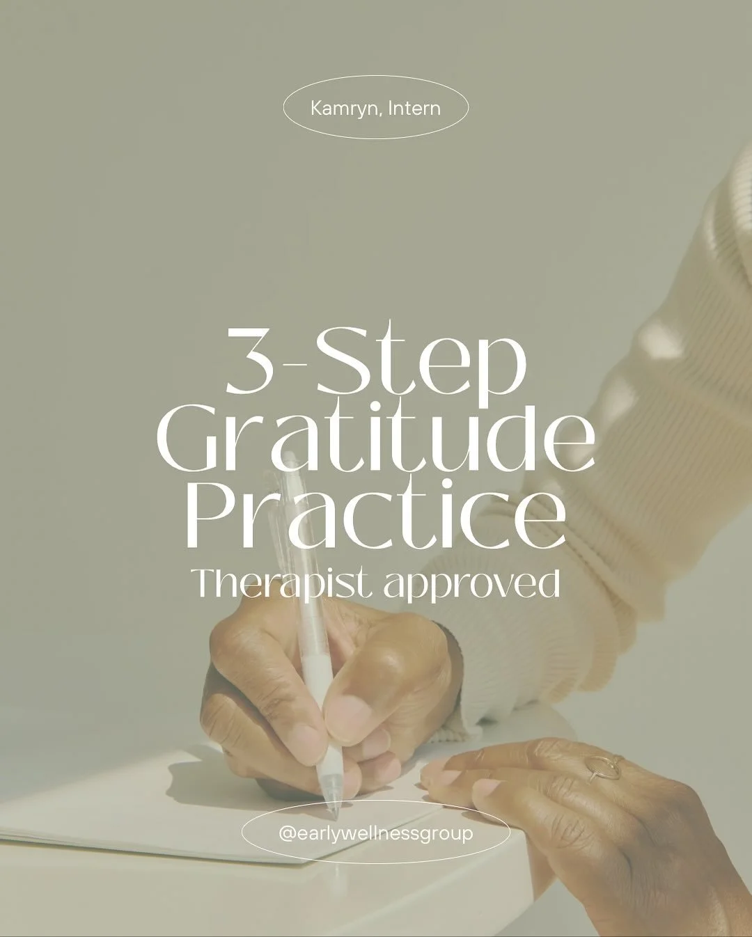 Gratitude isn&rsquo;t just about the good moments, it&rsquo;s about finding light, even when things feel heavy💚

🌿 Try this 3-step gratitude practice to shift your perspective and reconnect with yourself.
#gratitude #mentalhealth #gratitudepractice