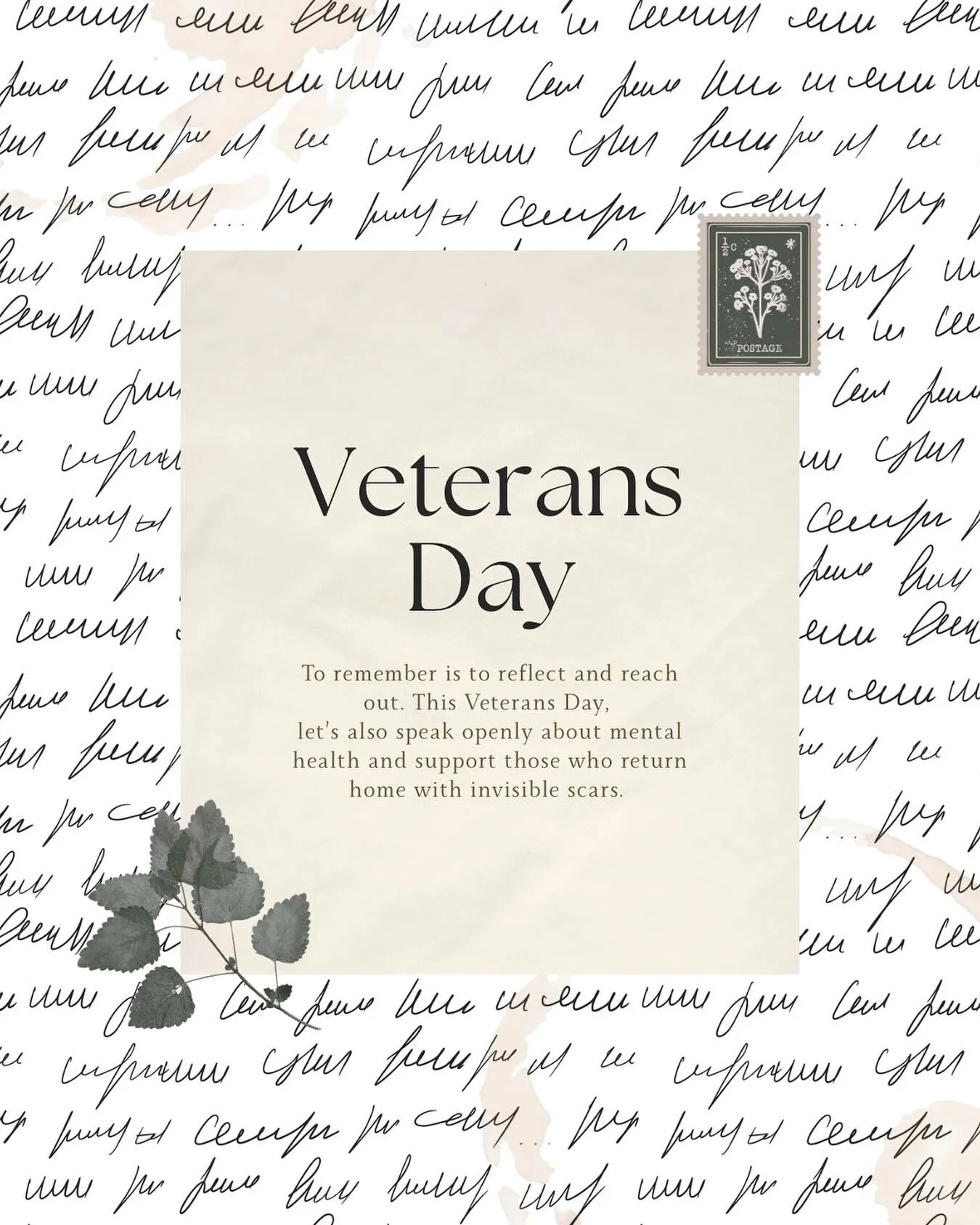 Gratitude today and every day for those who&rsquo;ve served and continue to serve. Your dedication inspires us💚

#veteransday #therapy #mentalhealth #michigantherapist #veteransmentalhealth